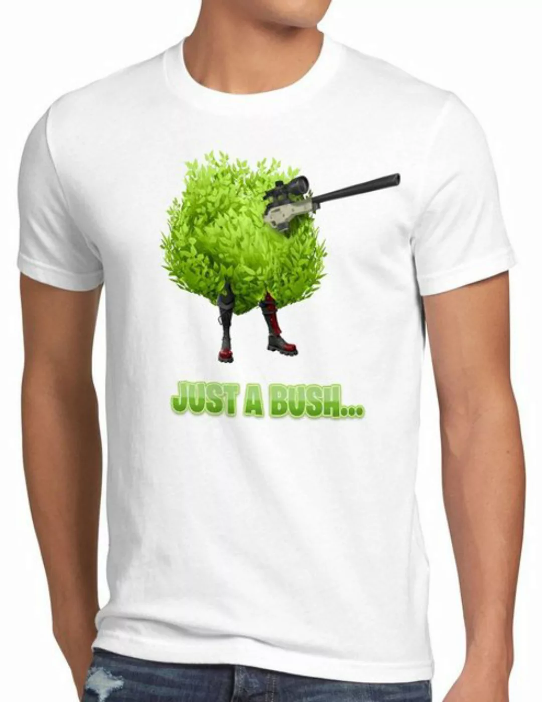 style3 T-Shirt Just a Bush battle royale multiplayer online survival günstig online kaufen