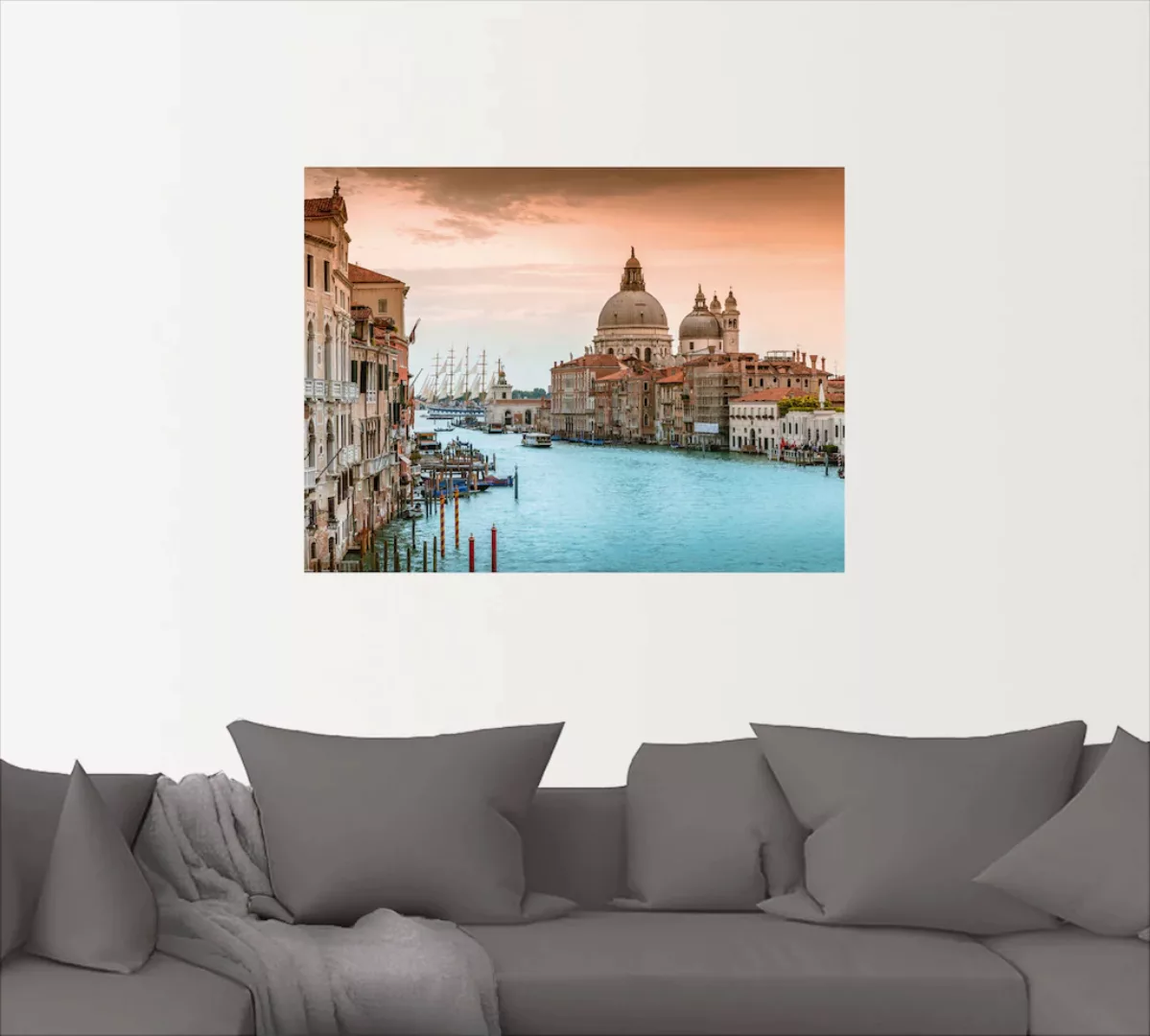 Artland Wandbild »Venedig Canal Grande I«, Italien, (1 St.), als Alubild, O günstig online kaufen