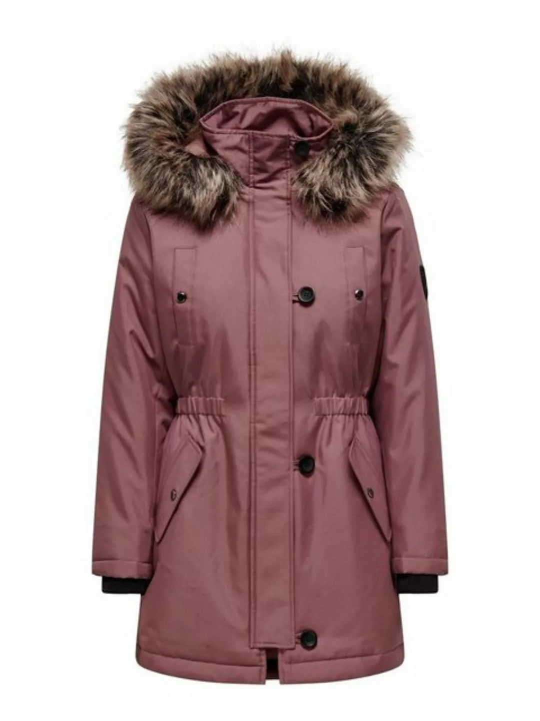 ONLY Winterjacke Only Damen Winter-Jacke OnlIris einfarbiger Parka Mantel F günstig online kaufen