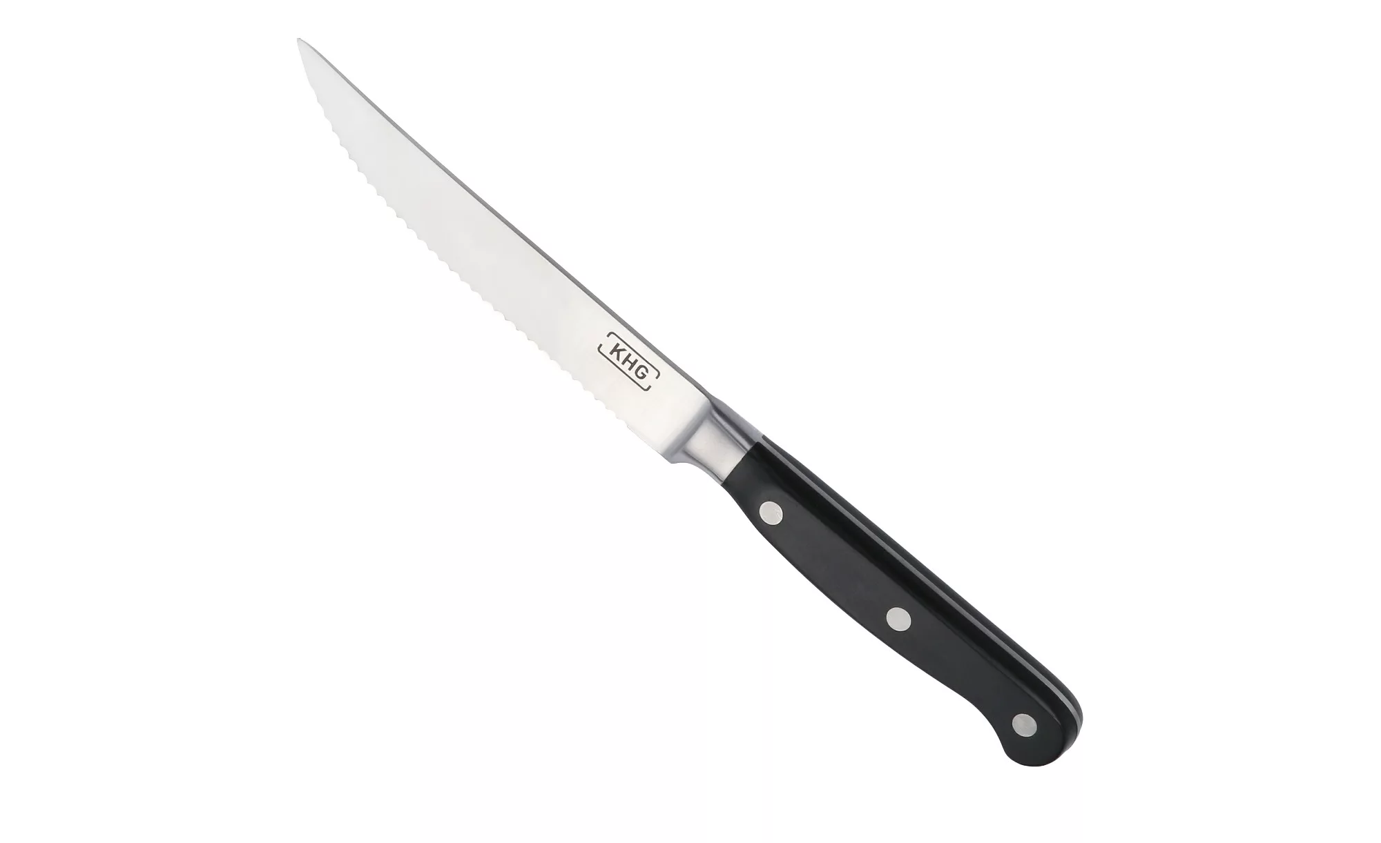 KHG Steakmesser - silber - Messer & Besteck > Küchenmesser > Küchenmesser e günstig online kaufen