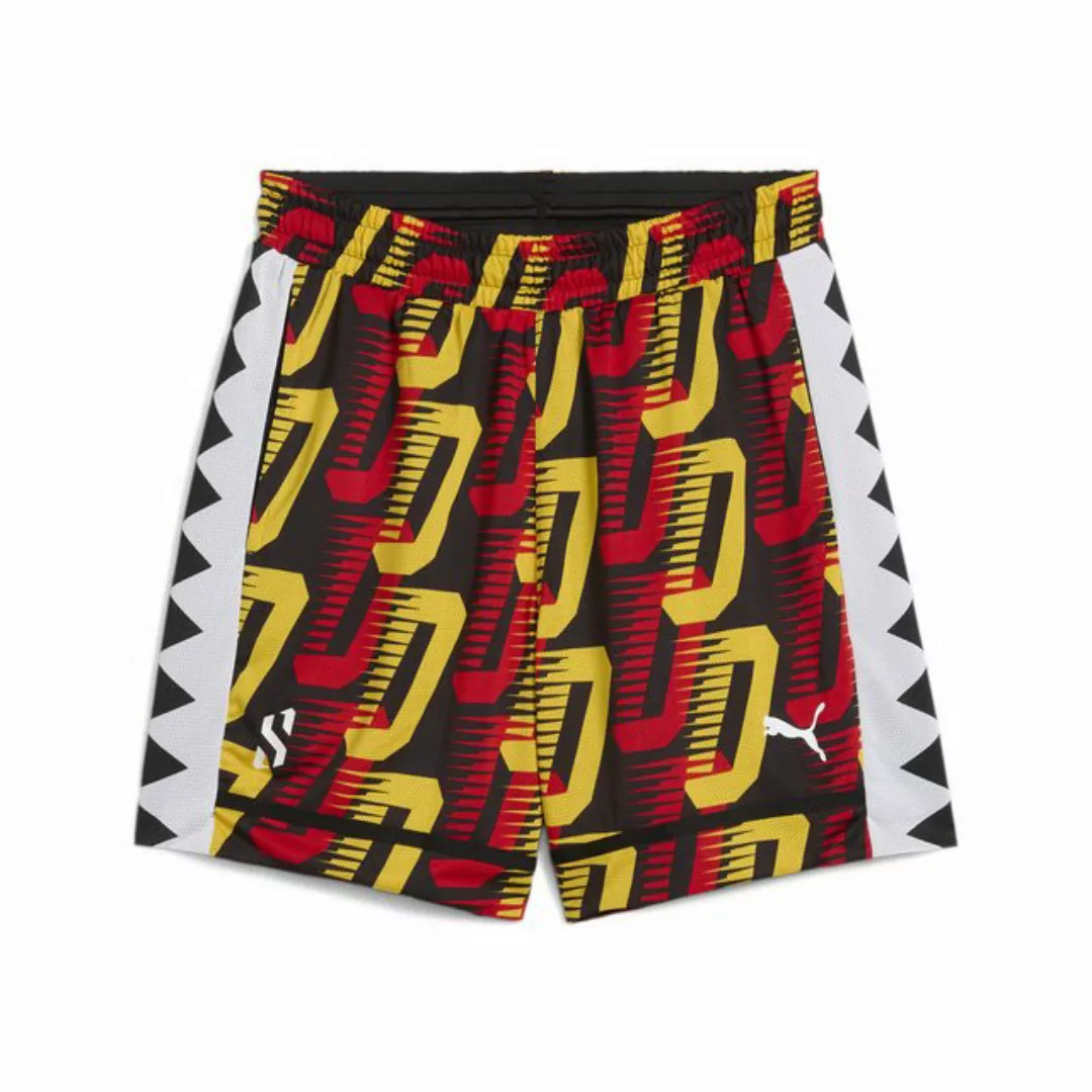 PUMA Shorts Scoot All Jaws Basketballshorts mit Allover-Print Herren günstig online kaufen