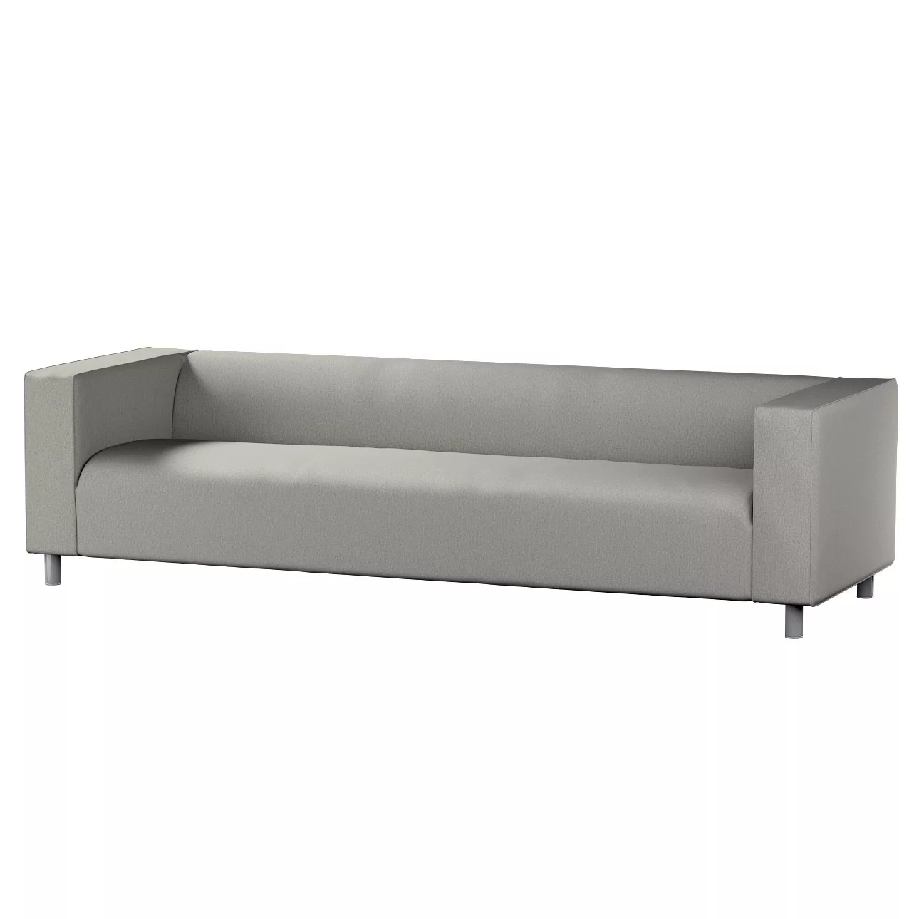 Bezug für Klippan 4-Sitzer Sofa, grau-beige, Bezug für Klippan 4-Sitzer, Ma günstig online kaufen