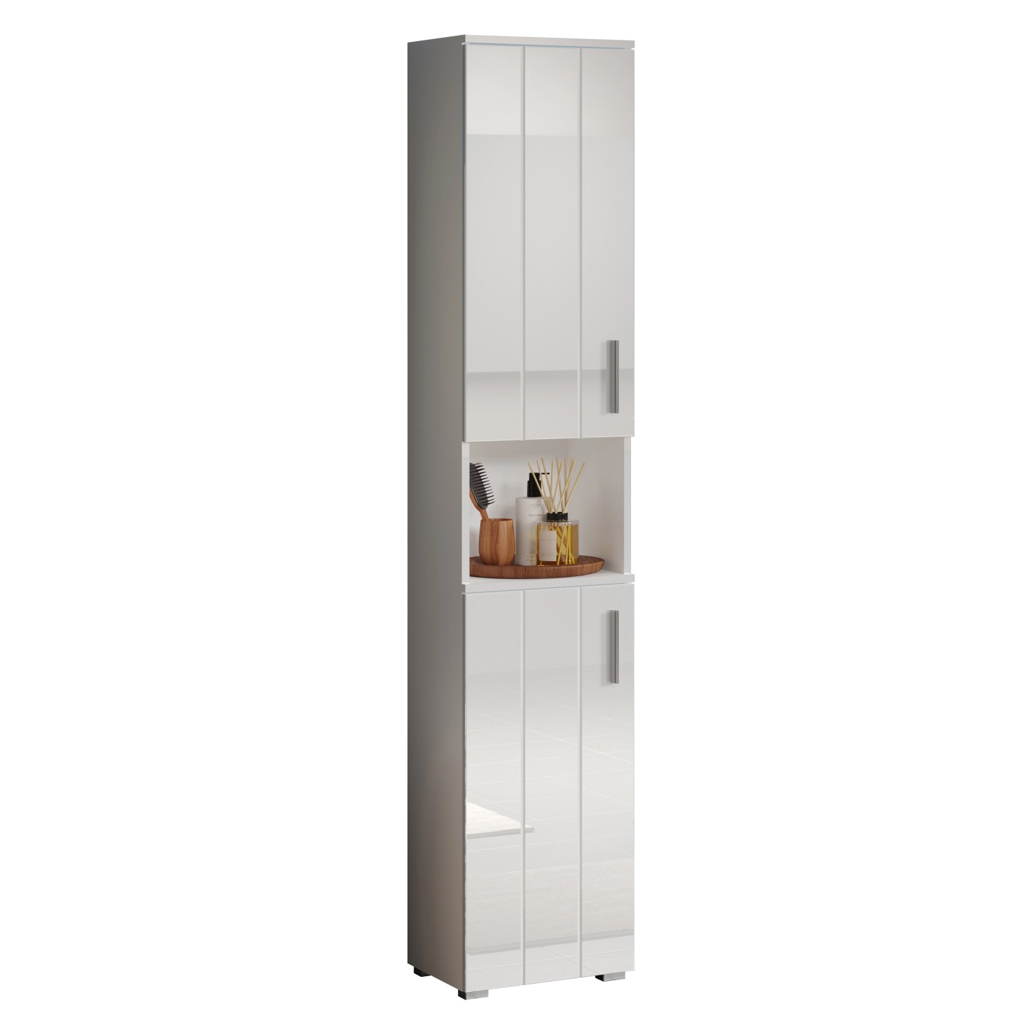 trendteam Hochschrank Badezimmerschrank Standschrank Badmöbel Badschrank Sc günstig online kaufen