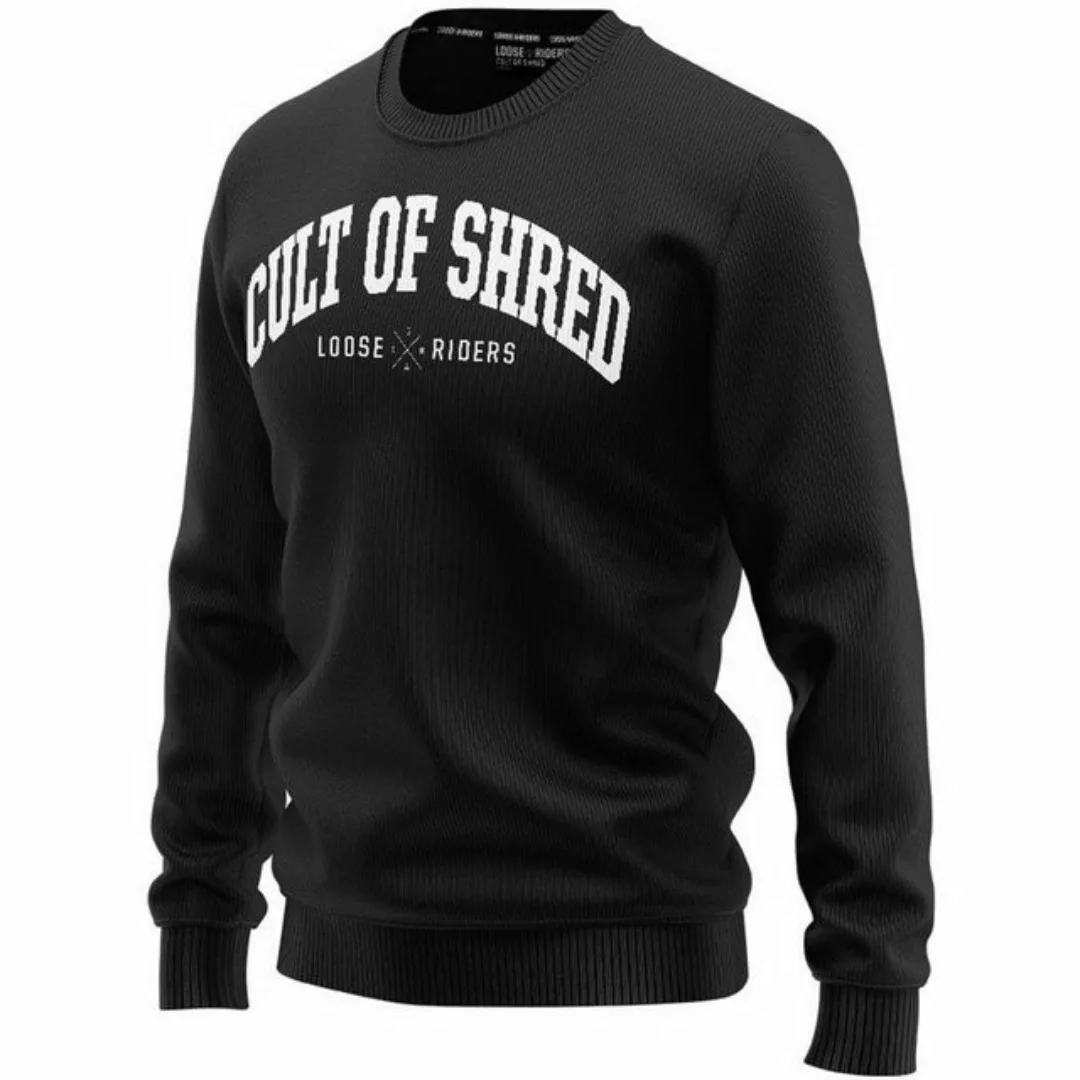 Loose Riders Sweater Pullover Loose Riders Fleece Crewneck - Black S günstig online kaufen