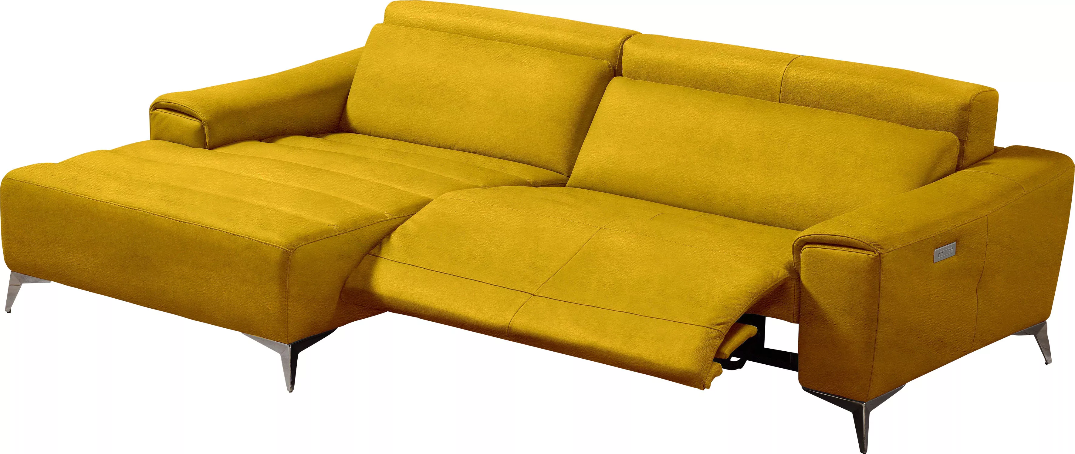 Egoitaliano Ecksofa »Suzette, Designsofa mit hohem Sitzkomfort«, mit Recami günstig online kaufen