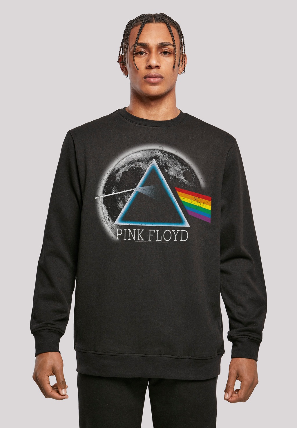F4NT4STIC Sweatshirt "Pink Floyd Dark Side of The Moon Distressed Moon", Pr günstig online kaufen