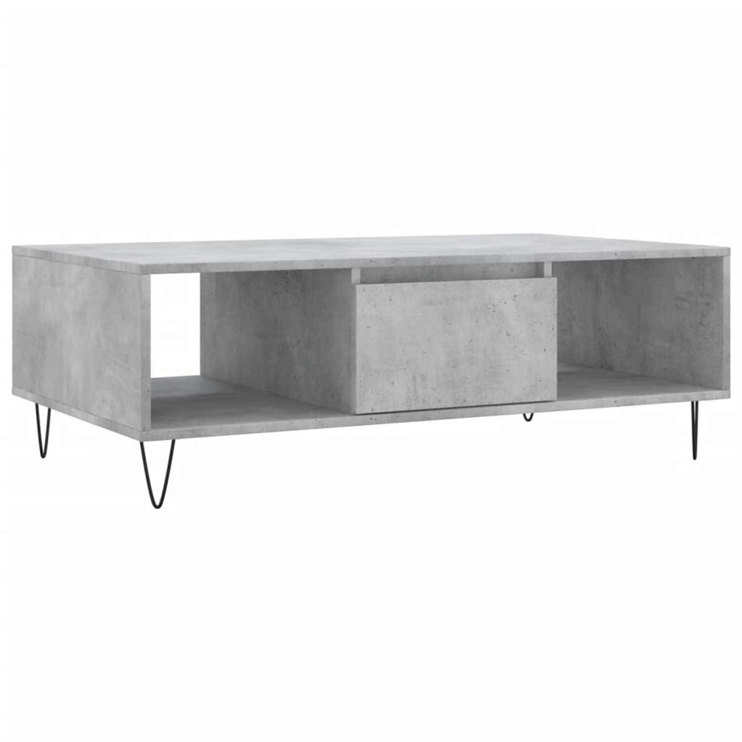 vidaXL Couchtisch Betongrau 104x60x35 cm Holzwerkstoff Modell 1 günstig online kaufen