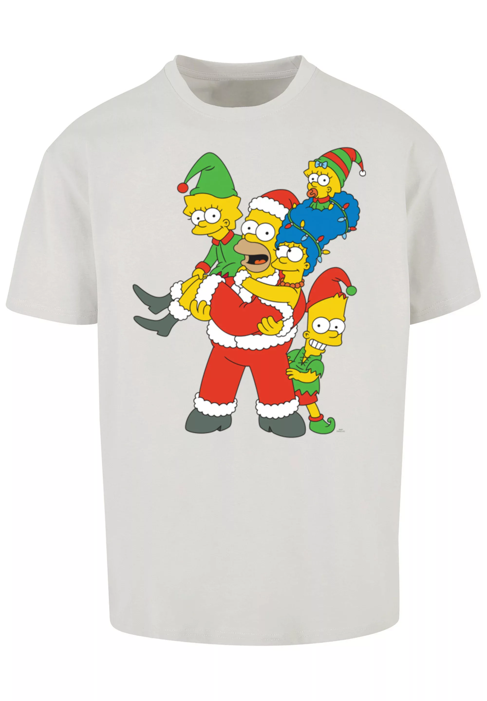 F4NT4STIC T-Shirt "The Simpsons Christmas Weihnachten Family", Print günstig online kaufen