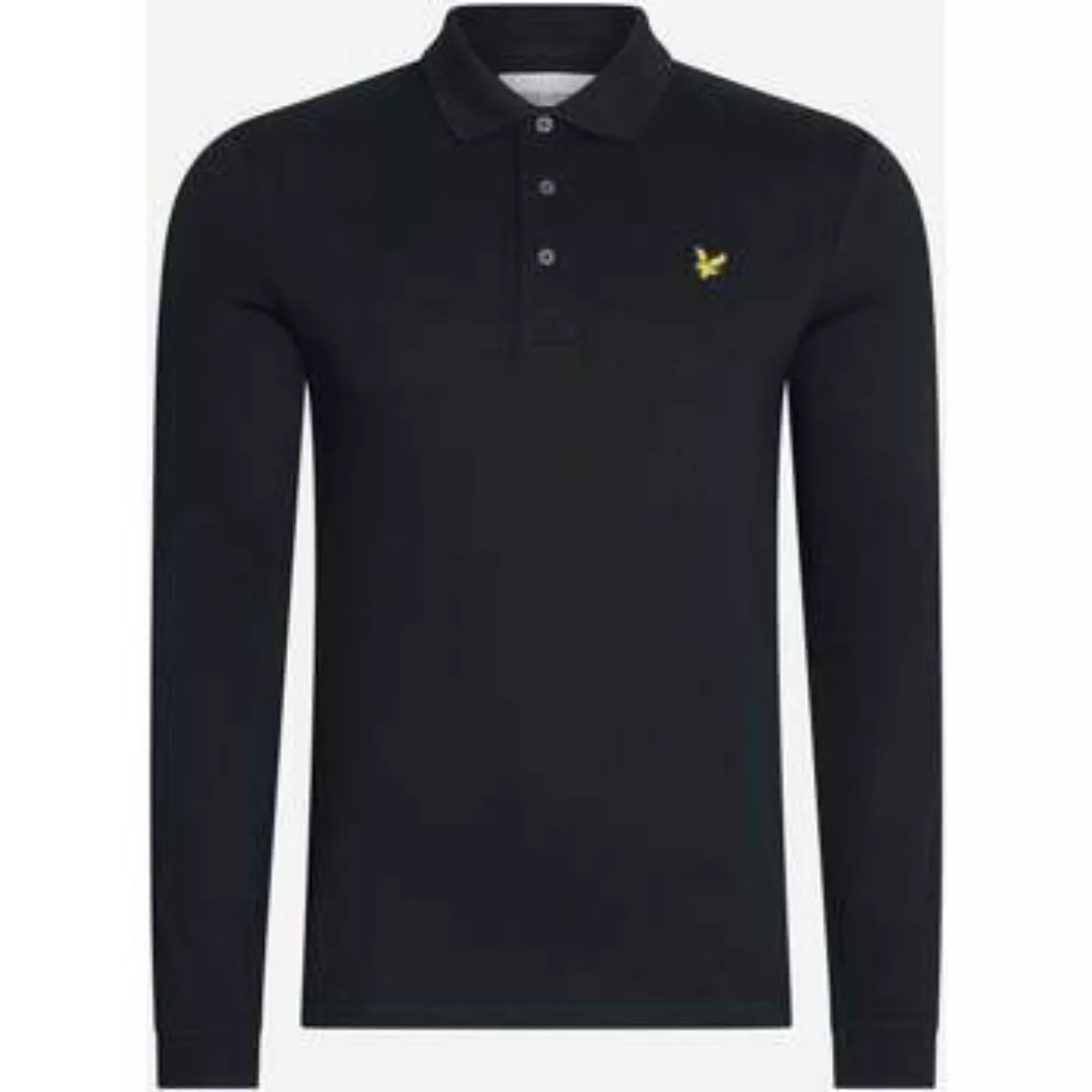 Lyle & Scott  Poloshirt LS polo shirt - jet black günstig online kaufen