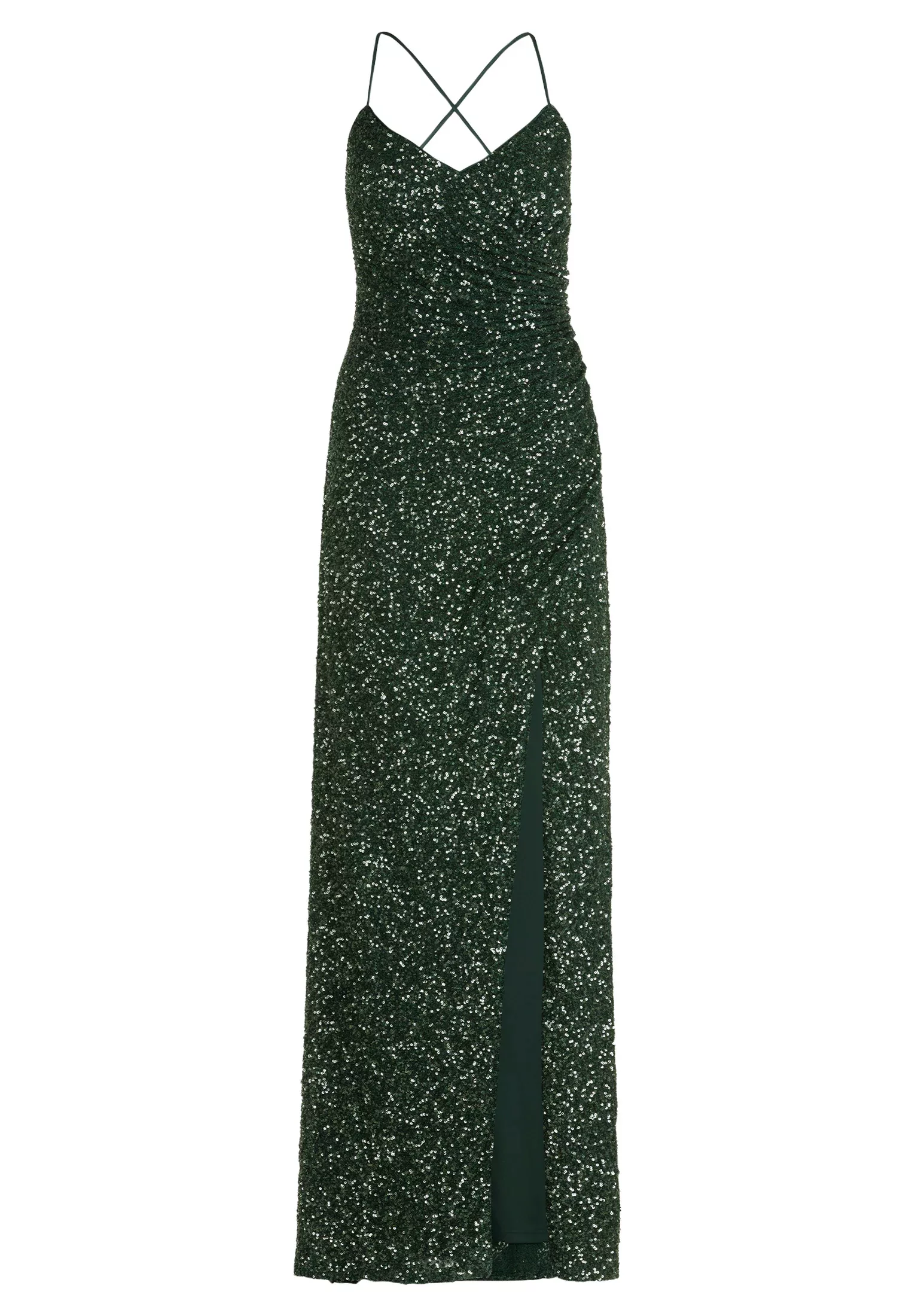 Vera Mont Abendkleid "Vera Mont Damen Abendkleid im Glitzer-Look", Wickel-D günstig online kaufen