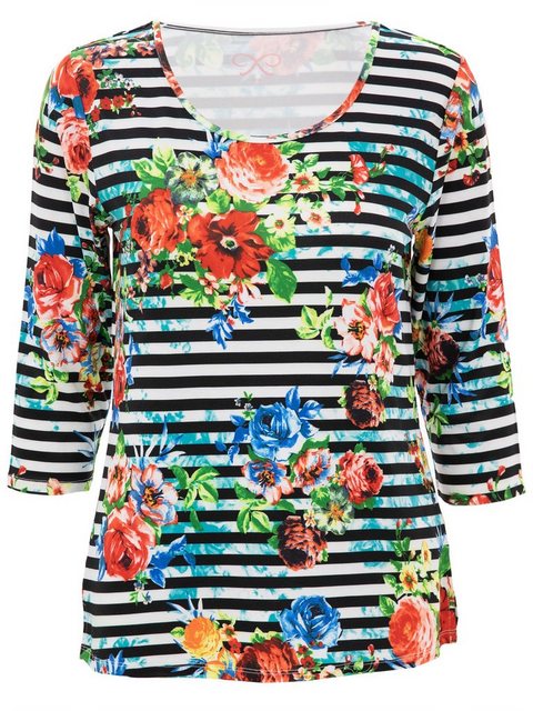 Belli Beaux Print-Shirt Nachtshirt elastisch mit Blumen-Druck günstig online kaufen