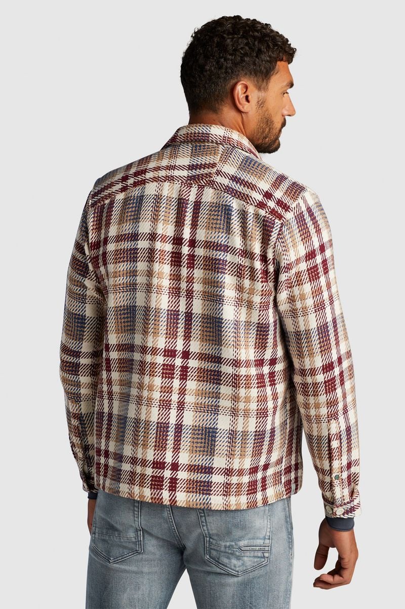Cast Iron Overshirt Weave Beige - Größe L günstig online kaufen