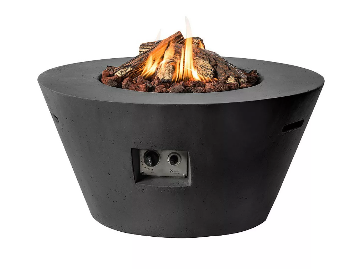 Happy Cocooning Feuertisch Cone schwarz 960 x 460 mm günstig online kaufen