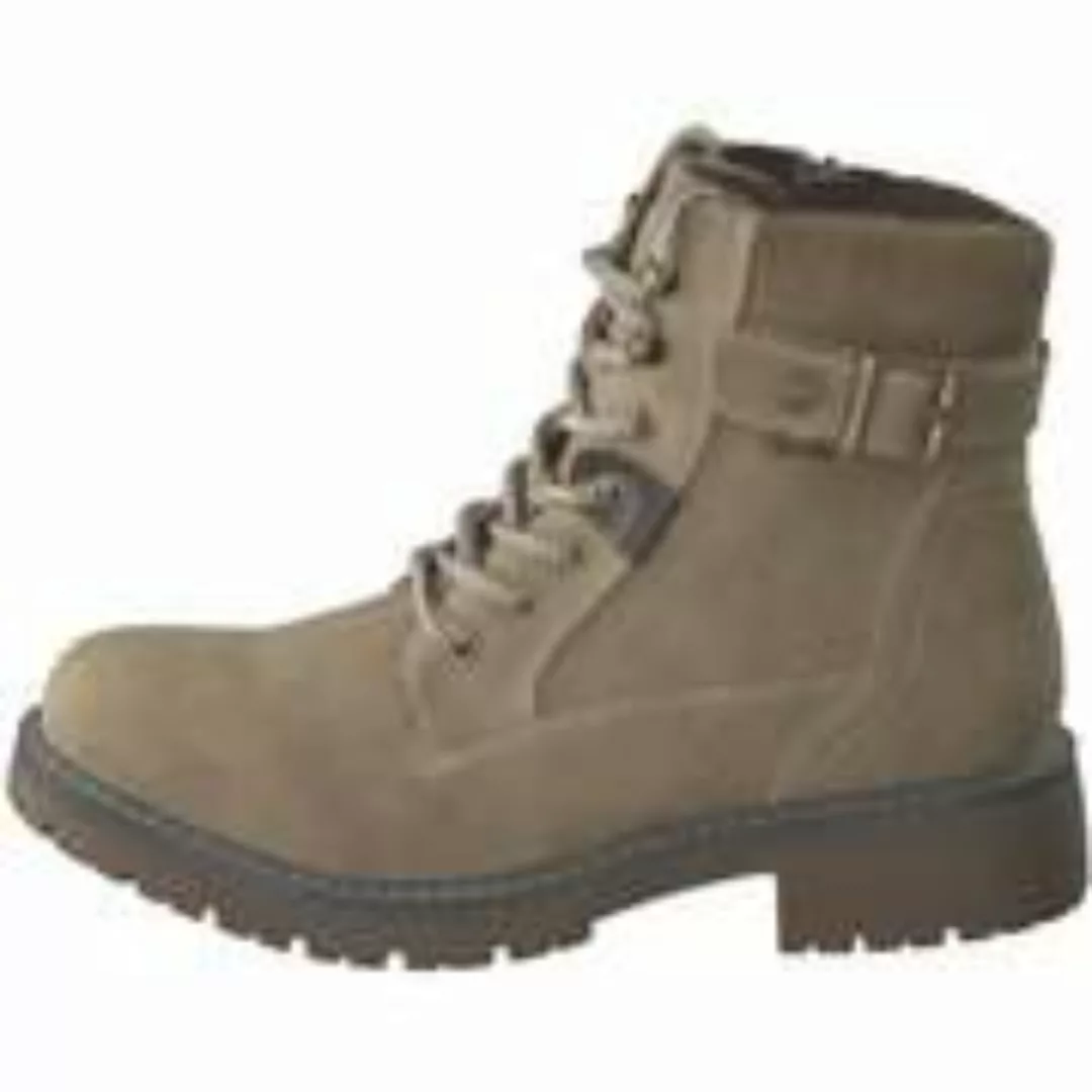 Via della Rosa Schnür Boots Damen beige günstig online kaufen