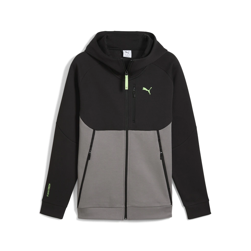 PUMA Sweatjacke "PUMATECH Hoodie mit durchgehendem Reißverschluss Herren" günstig online kaufen