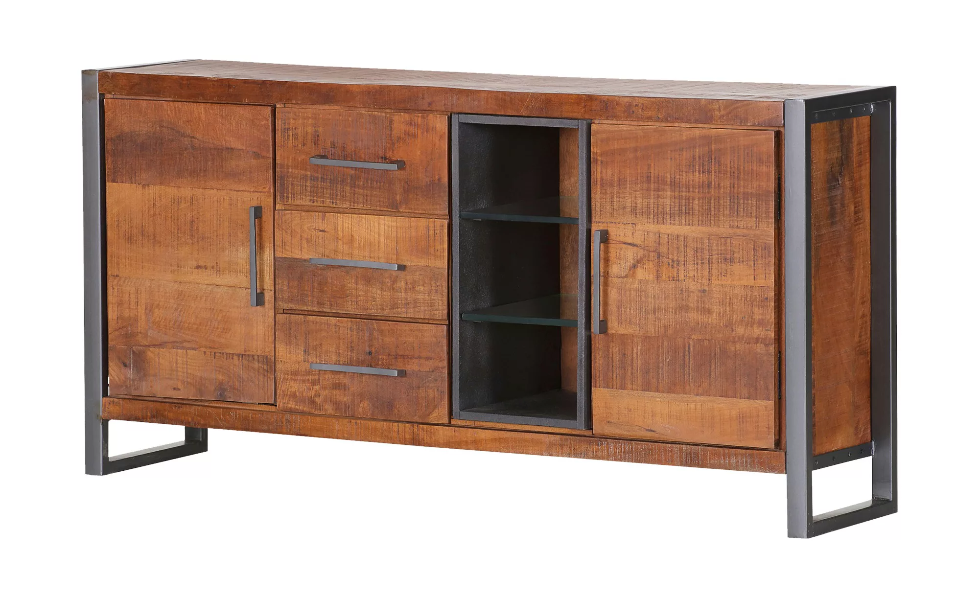 Woodford Sideboard  Bernada ¦ holzfarben ¦ Maße (cm): B: 148 H: 78 T: 38 Ko günstig online kaufen