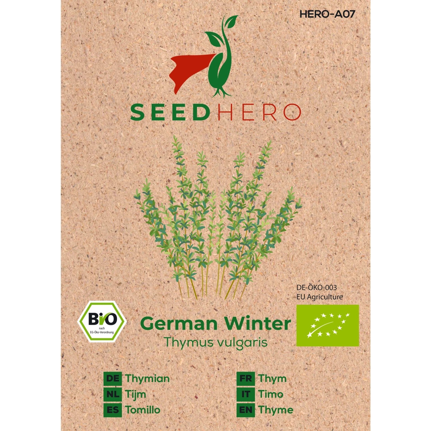 Seedhero BIO Thymian German Winter Samen günstig online kaufen