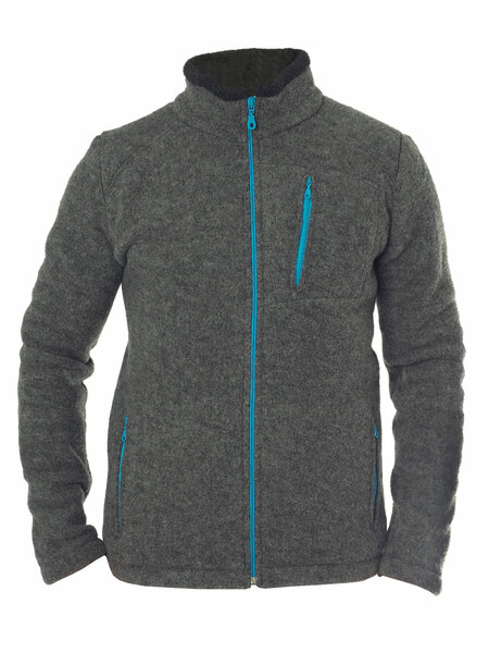 Herren Fleece-jacke Ischgl Reine Bio-merinowolle günstig online kaufen