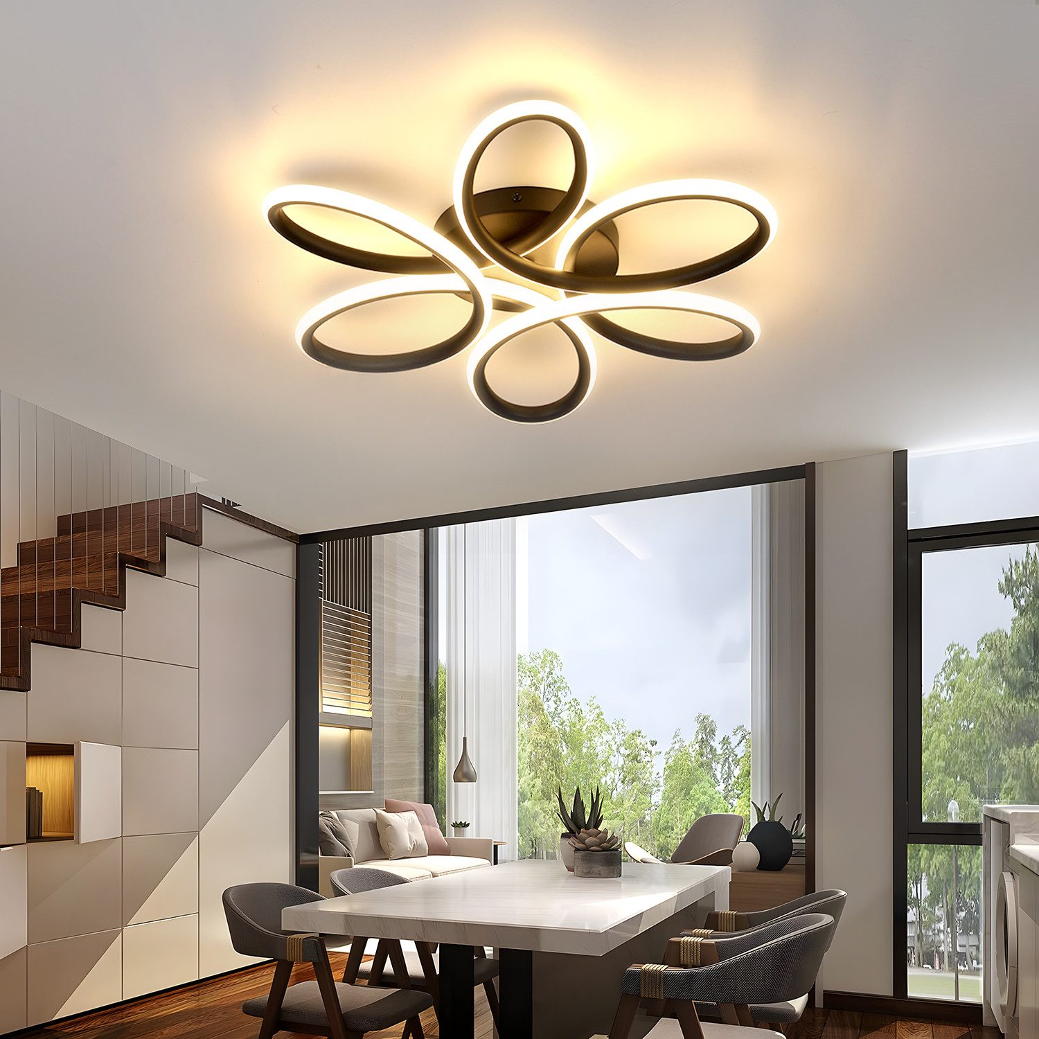 WILGOON LED Deckenleuchte 60W / 36W günstig online kaufen