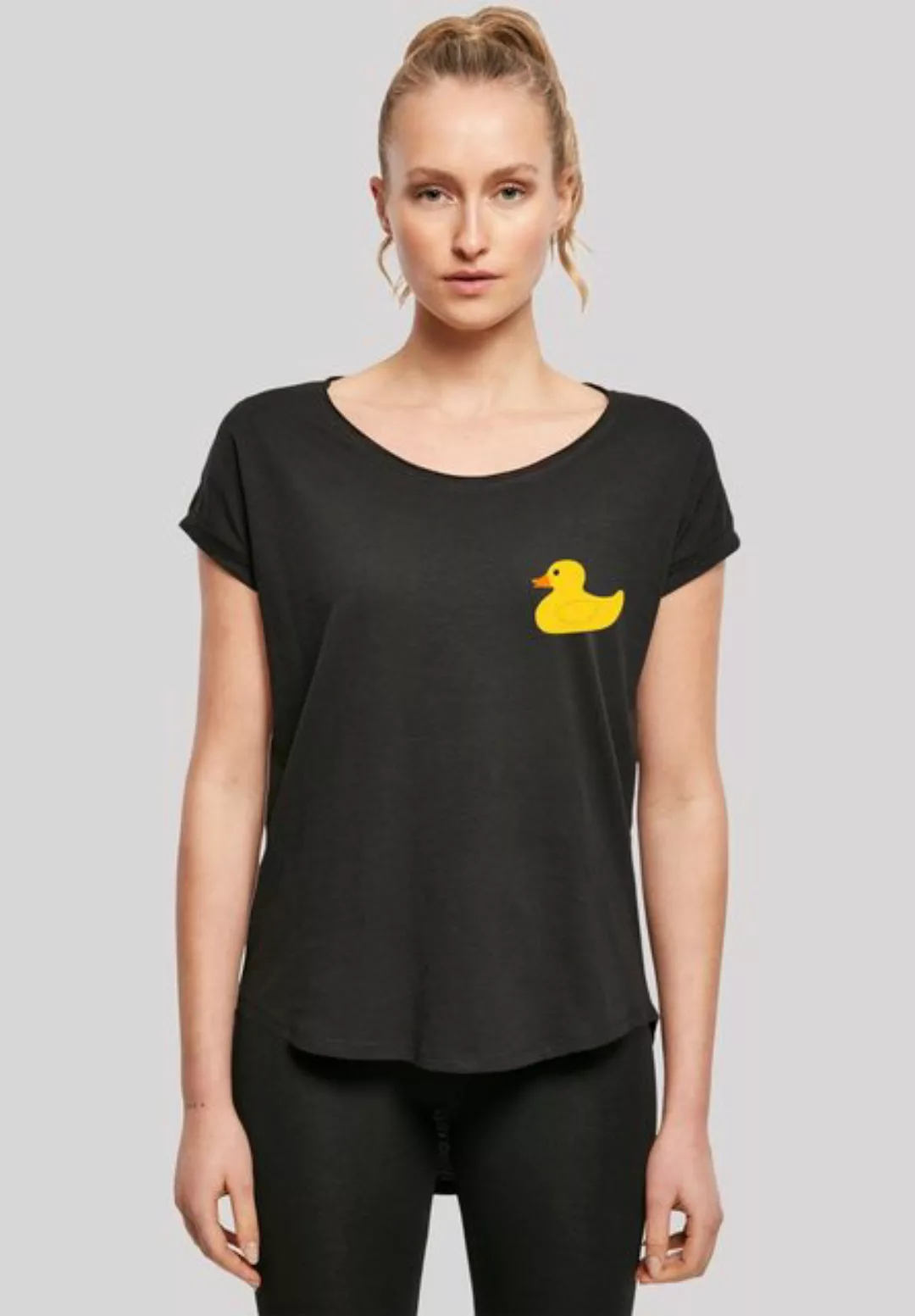 F4NT4STIC T-Shirt Yellow Rubber Duck LONG Print günstig online kaufen