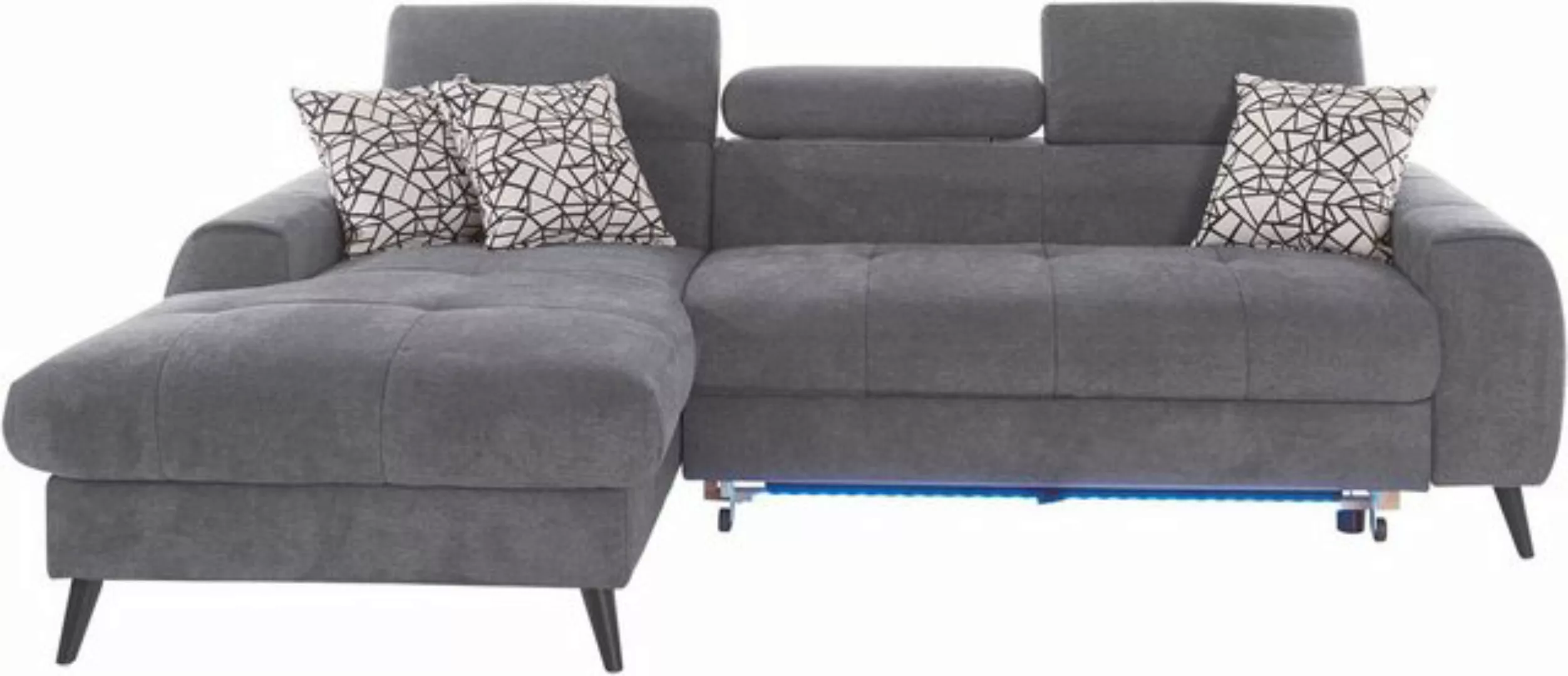 COTTA Ecksofa Mia L-Form, 3-tlg.-Kissen-Set, Recamiere, wahlweise mit oder günstig online kaufen