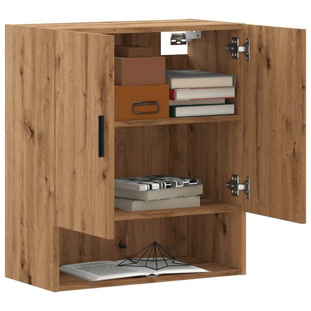 vidaXL Aktenschrank Wandschrank Artisan-Eiche 60x31x70 cm Holzwerkstoff günstig online kaufen