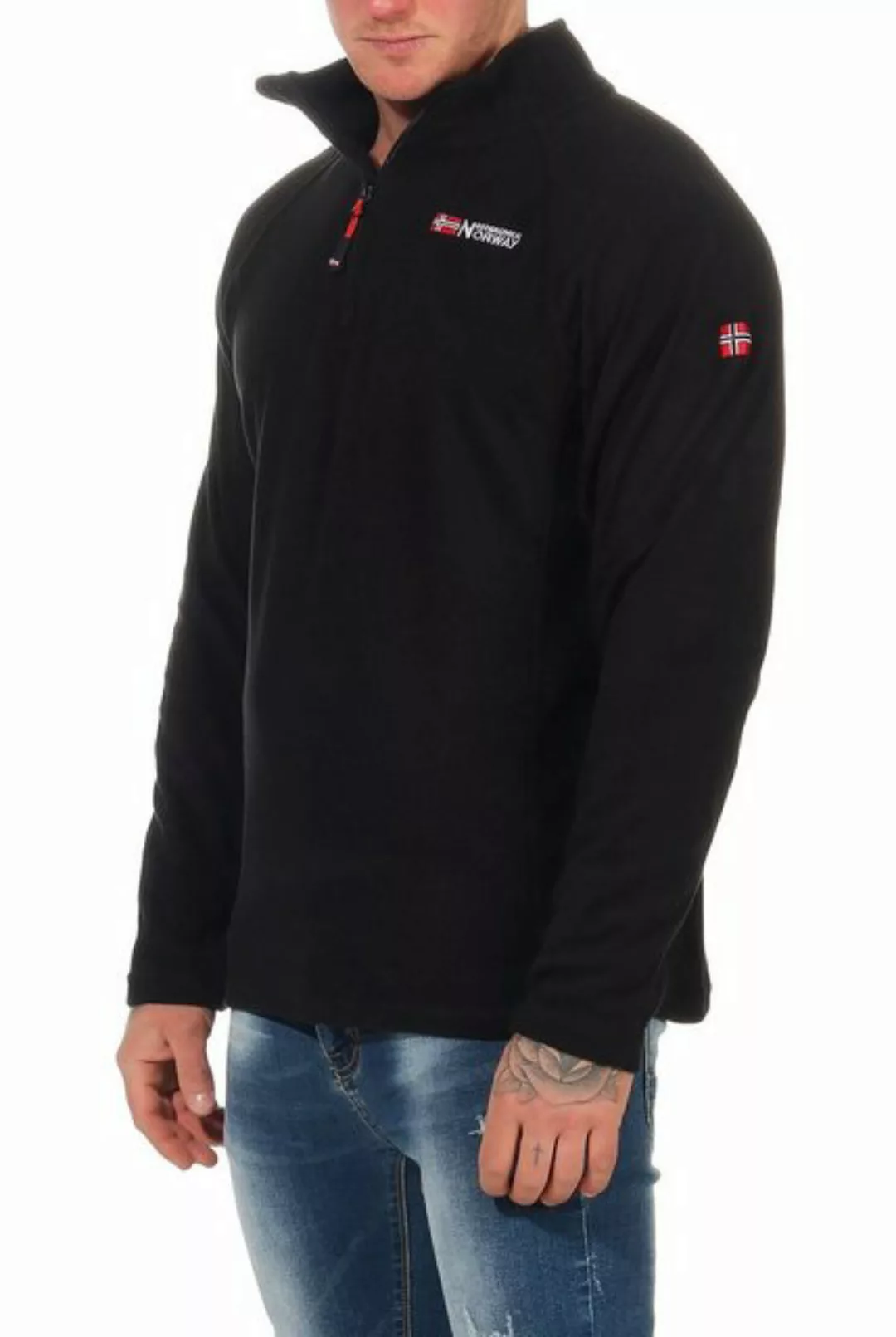 Geographical Norway Fleecepullover Herren G-Kawa hochschließender Kragen, H günstig online kaufen