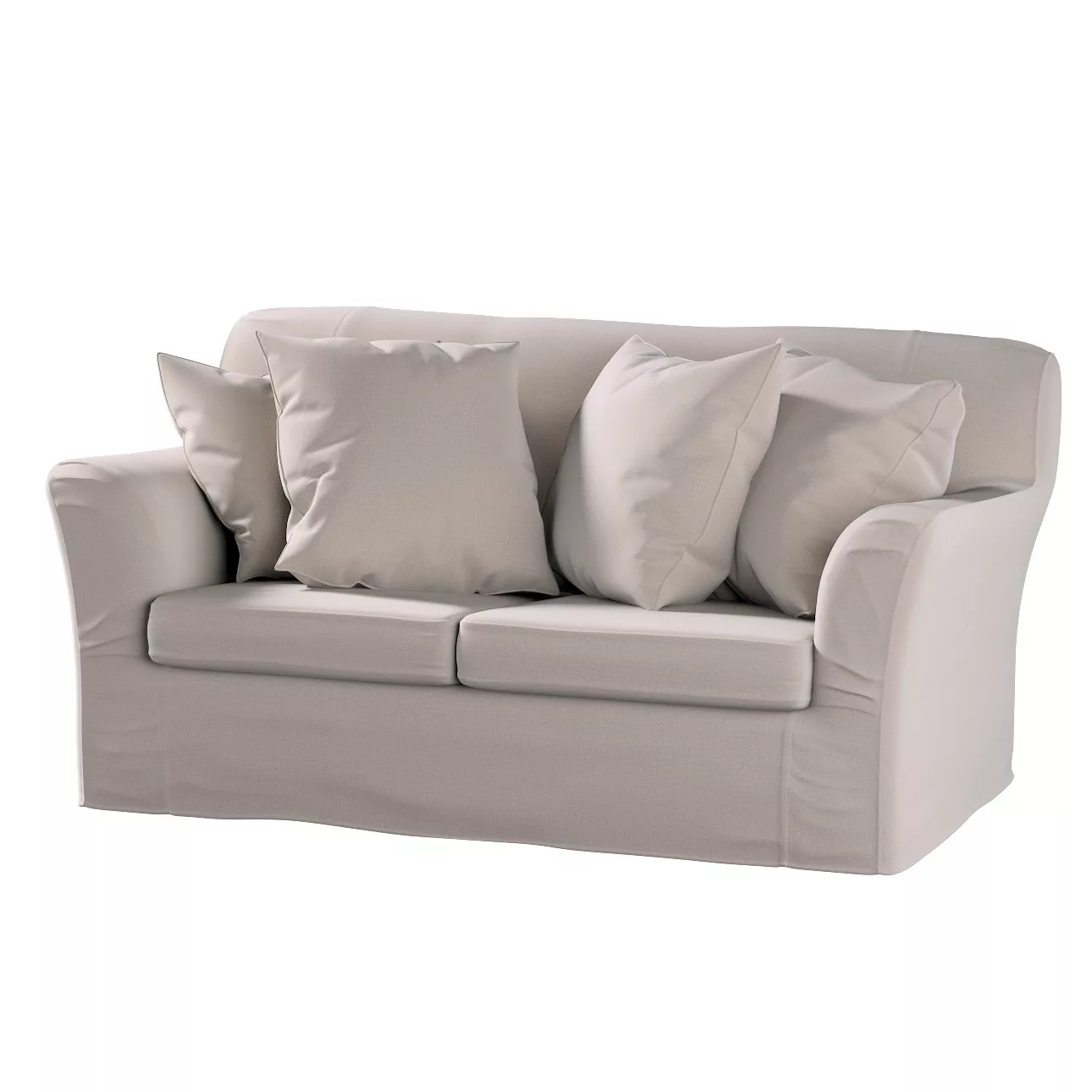 Bezug für Tomelilla 2-Sitzer Sofa nicht ausklappbar, beige, Sofahusse, Tome günstig online kaufen