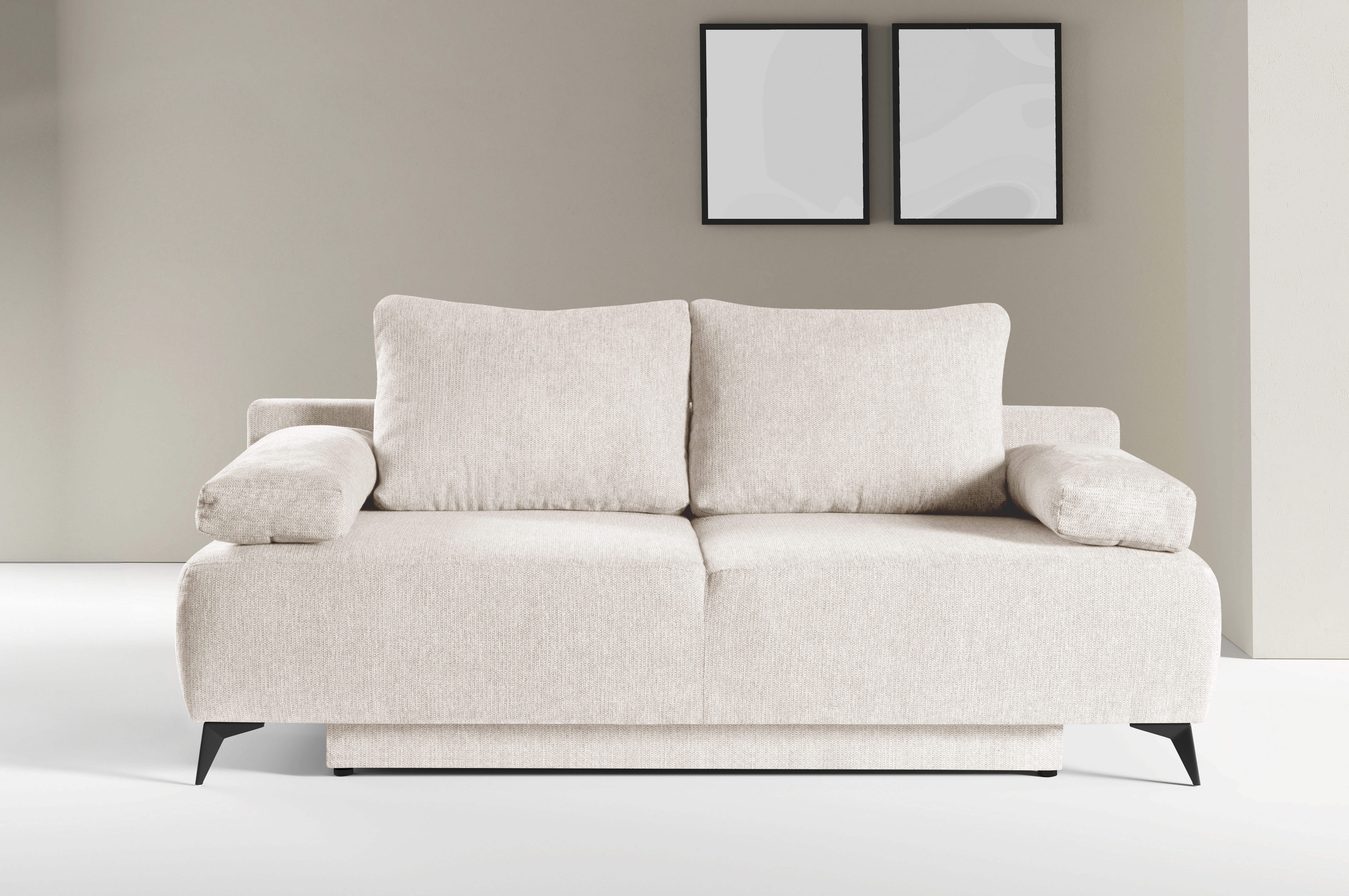 WERK2 Schlafsofa "Valerie mit Komfortsitz- und Liegehöhe, Breite 200cm,", b günstig online kaufen