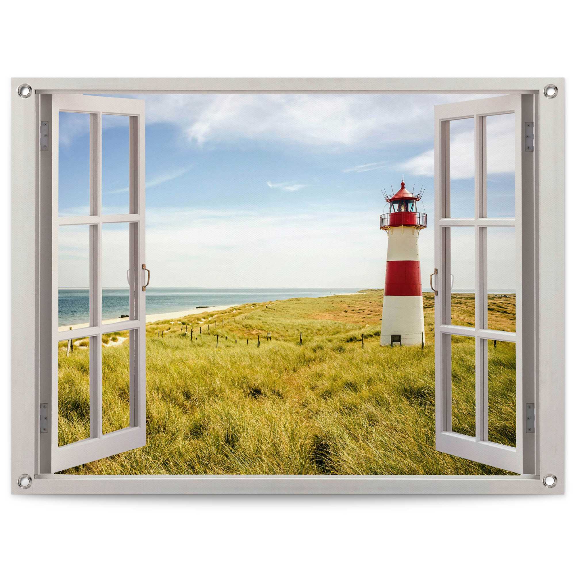 Reinders! Poster »Leuchtturm-Ansicht«, Outdoor für Garten oder Balkon günstig online kaufen