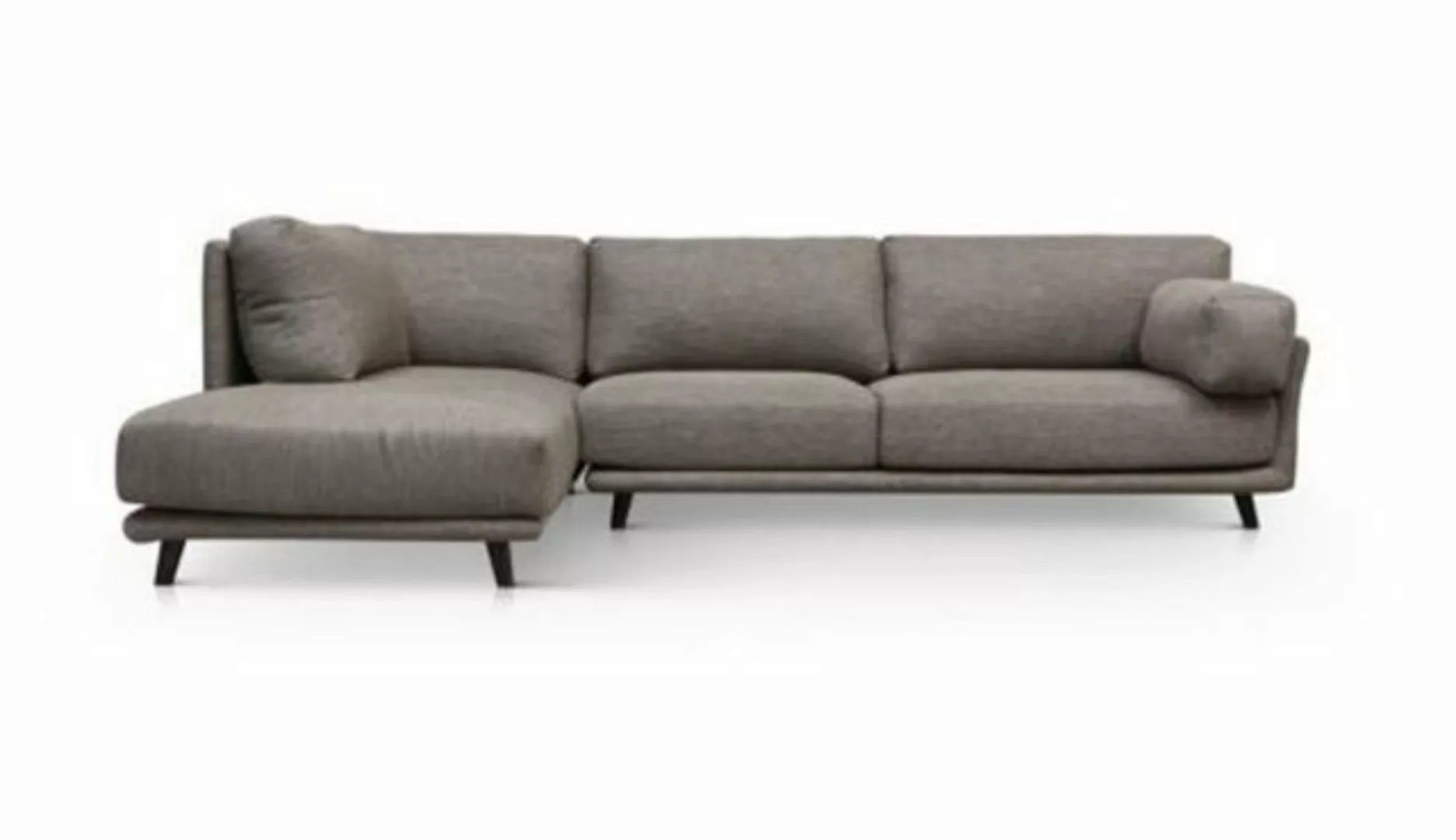 JVmoebel Ecksofa Stilvolles Graues Ecksofa Polstermöbel Design Modern Neu, günstig online kaufen