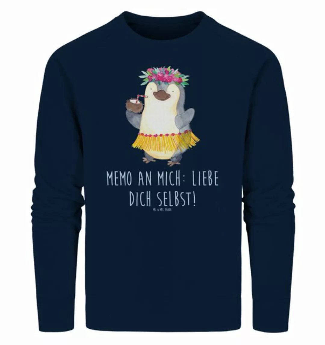 Mr. & Mrs. Panda Longpullover Größe XS Pinguin Kokosnuss - French Navy - Ge günstig online kaufen