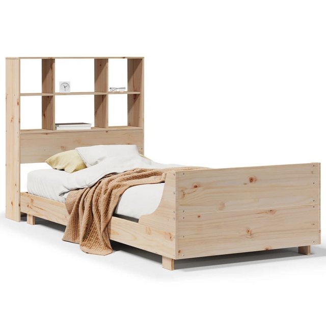 vidaXL Bett, Massivholzbett ohne Matratze 100x200 cm Kiefernholz günstig online kaufen