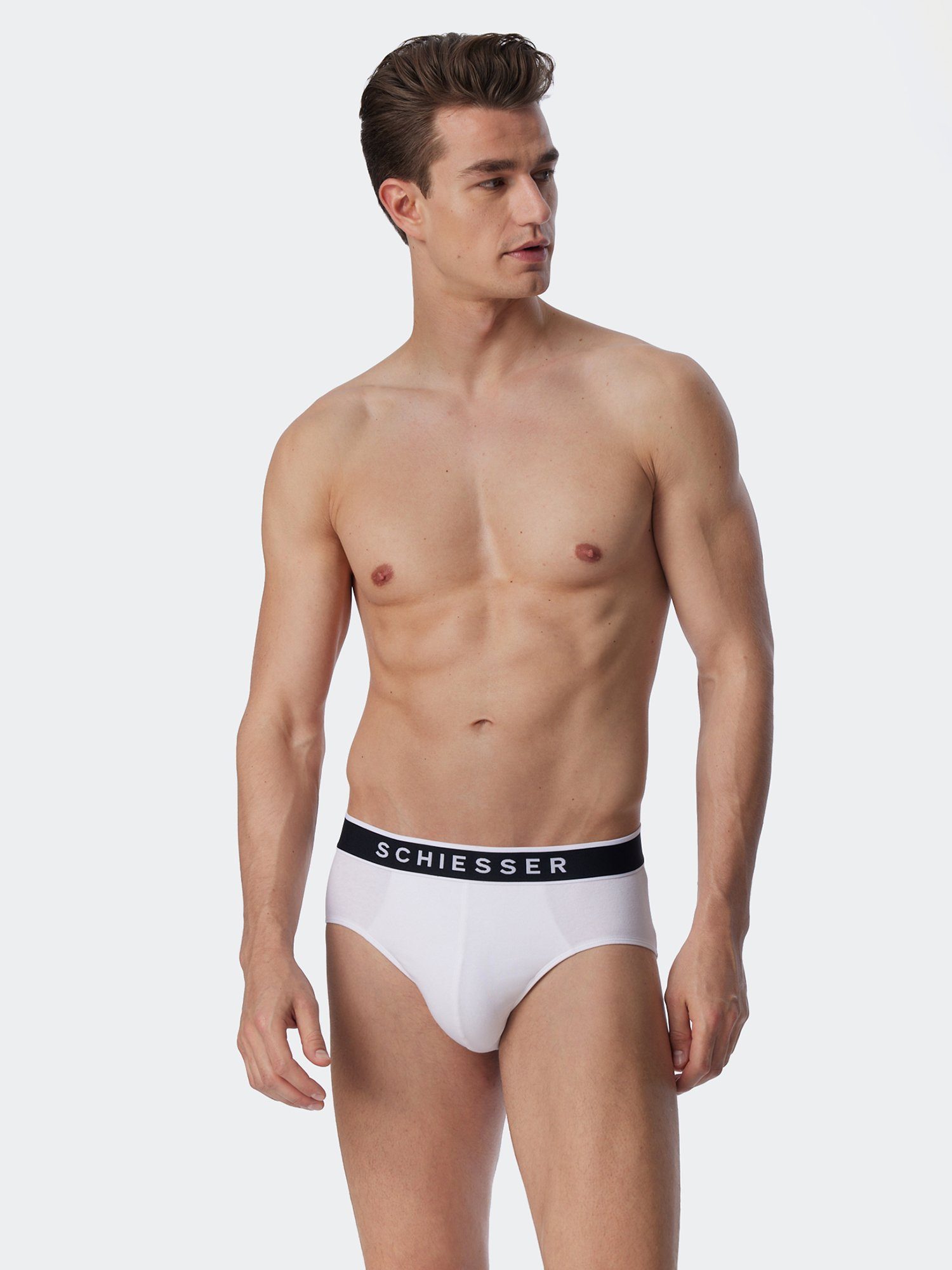 Schiesser Slip 95/5 Organic Cotton (3-St) günstig online kaufen