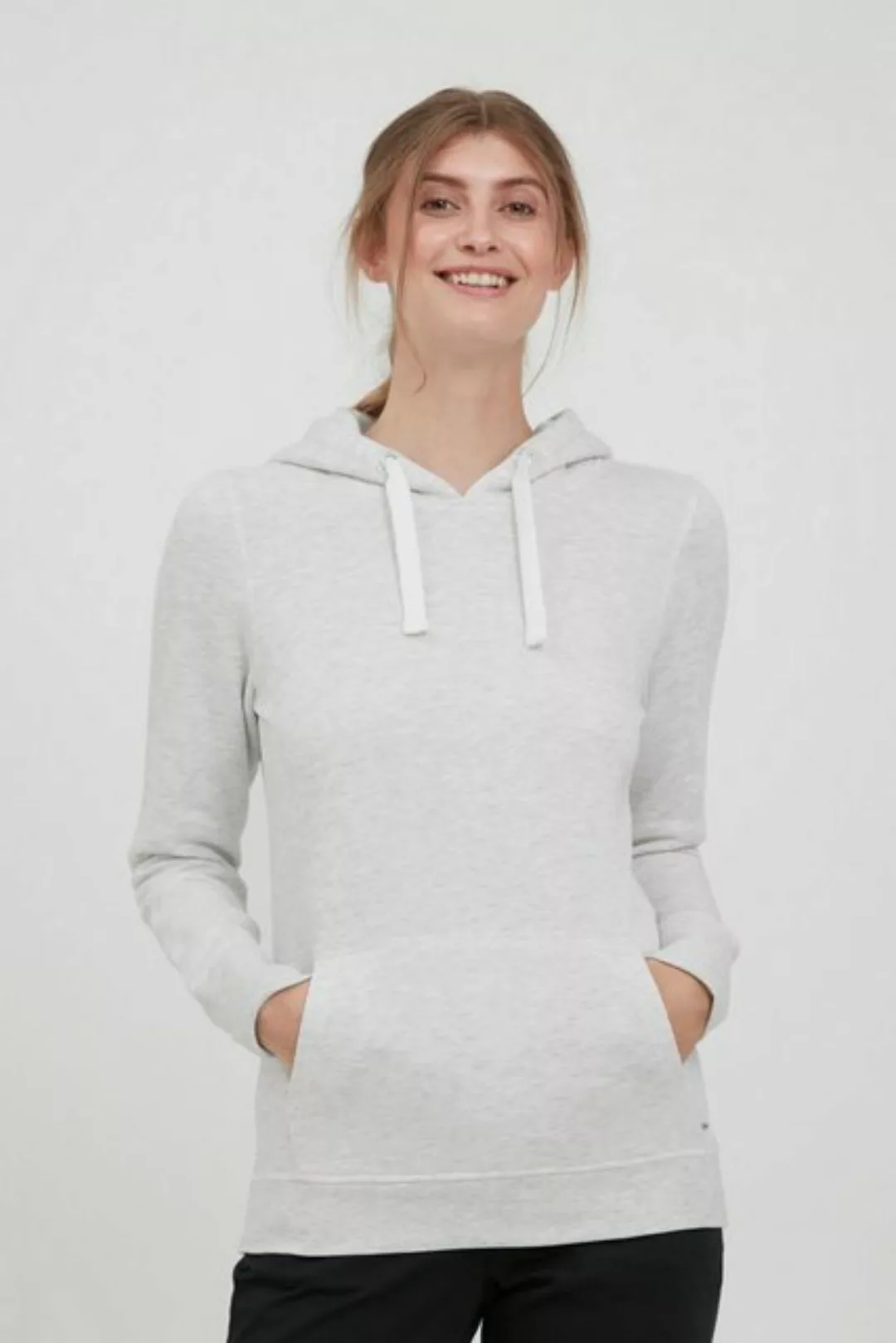 OXMO Hoodie OXOlive Kapuzenpullover mit weicher Fleece-Innenseite günstig online kaufen