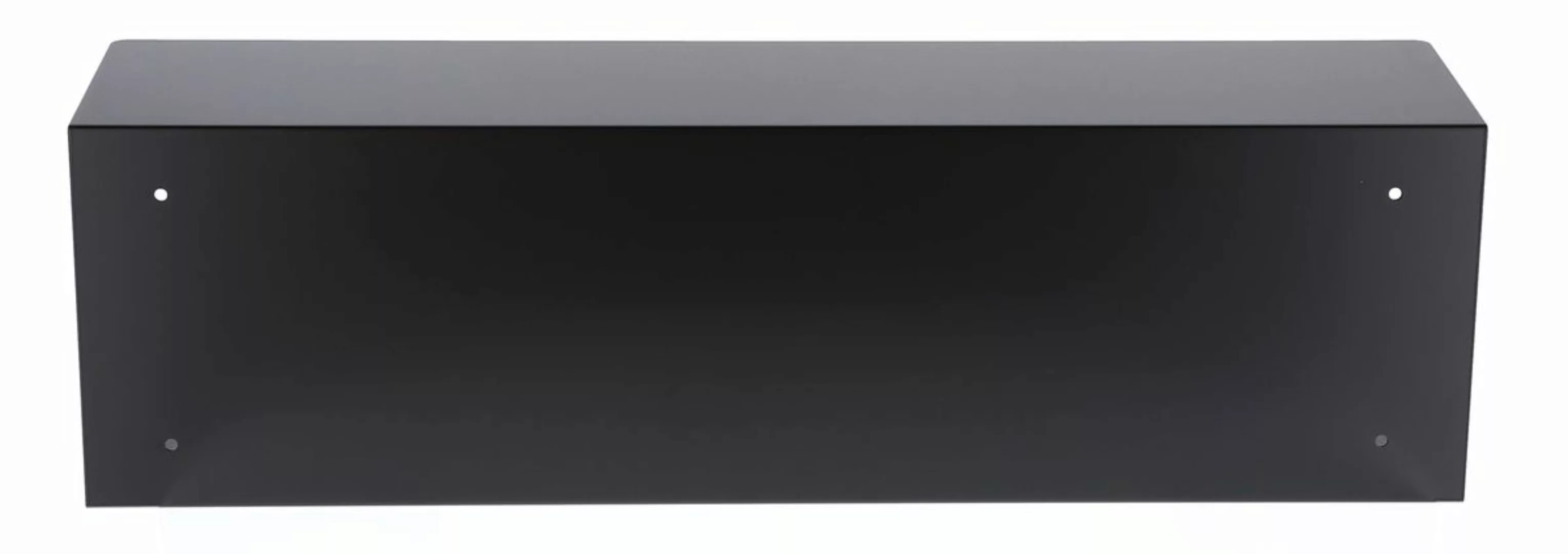 Regal Fleur Schwarz 80cm günstig online kaufen