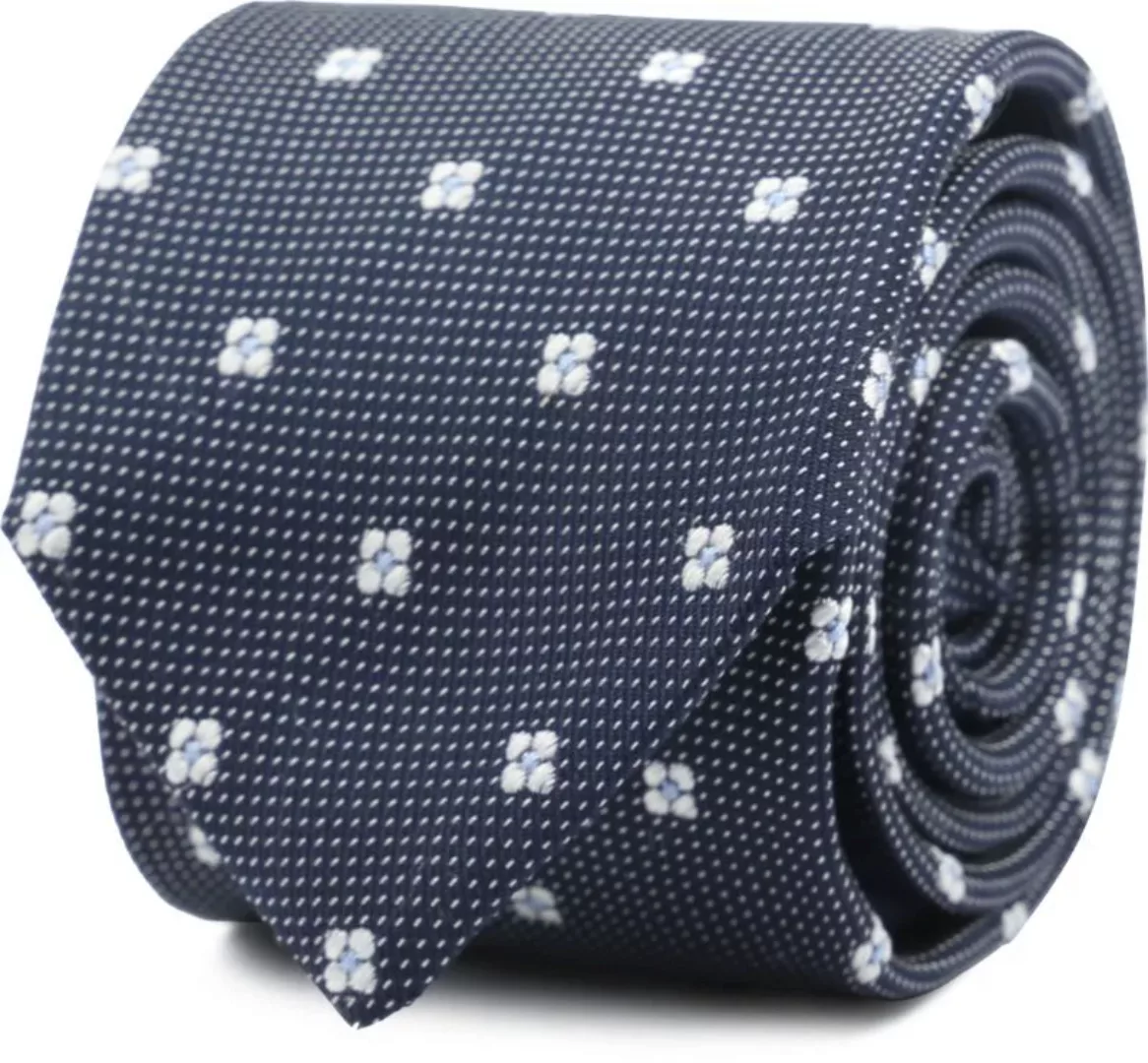 Suitable Krawatte Seide Blumen Navy - günstig online kaufen