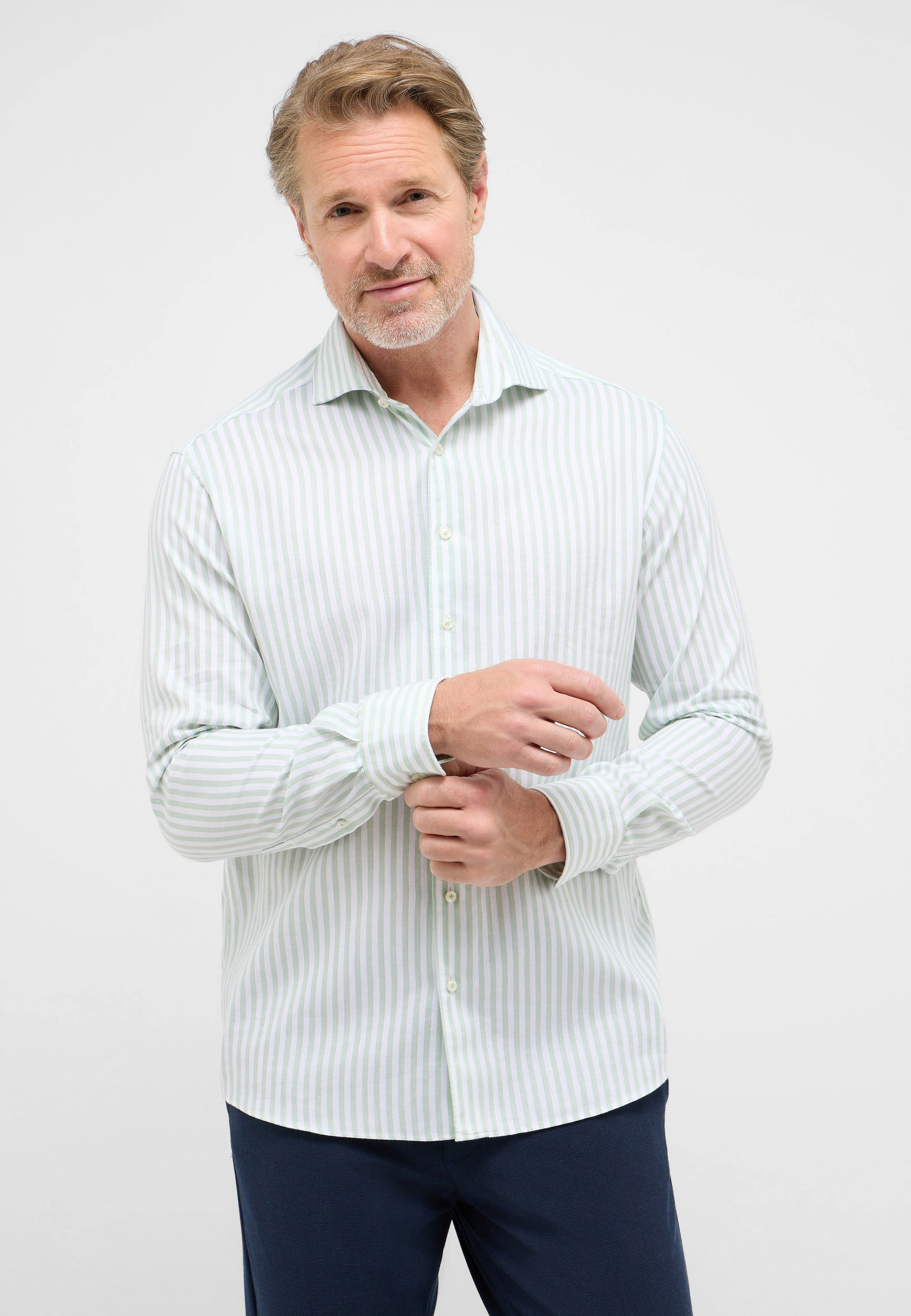 Eterna Langarmhemd "MODERN FIT", EASY IRON (bügelleicht) günstig online kaufen