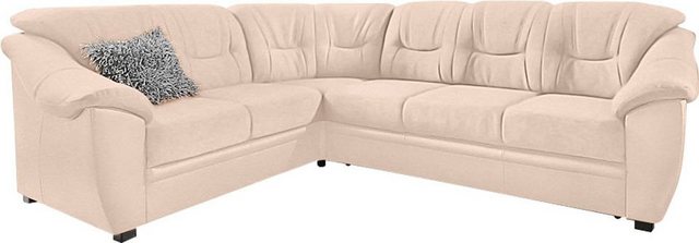 sit&more Ecksofa "Savona L-Form", wahlweise mit Bettfunktion, inklusive Fed günstig online kaufen