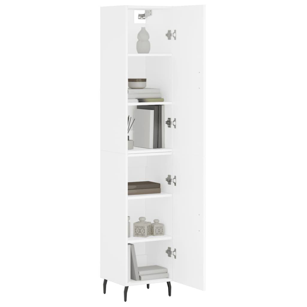vidaXL Highboard Highboard Weiß 34,5x34x180 cm günstig online kaufen