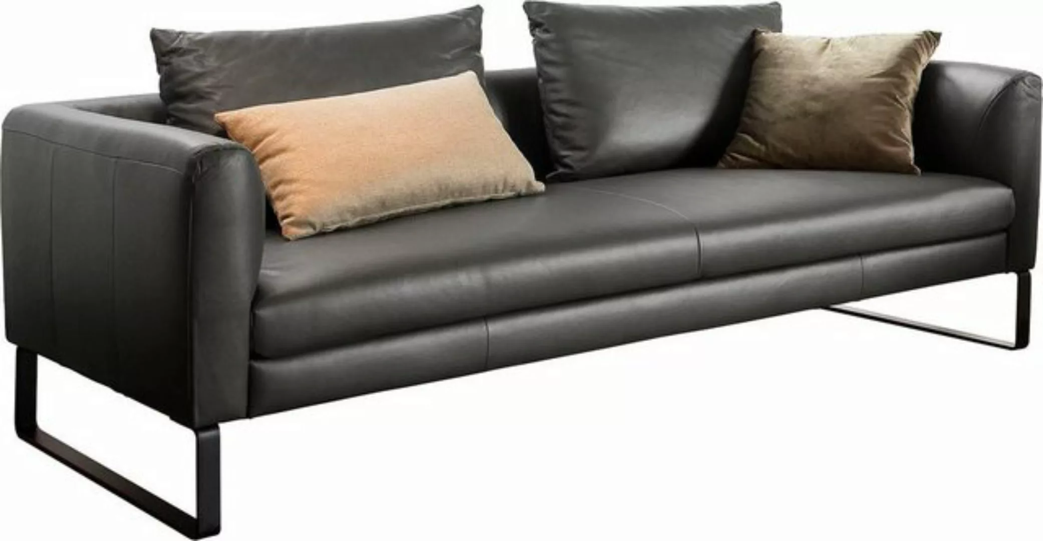 3C Candy 3-Sitzer "Avola Designsofa mit Lederbezug, tolle Verarbeitungsdeta günstig online kaufen