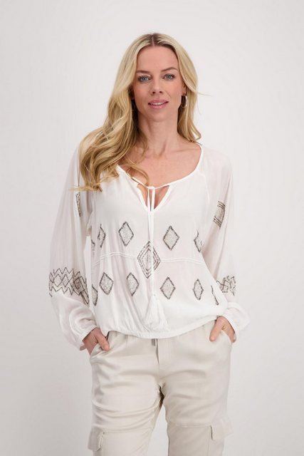 Monari Blusenshirt Bluse, off-white günstig online kaufen