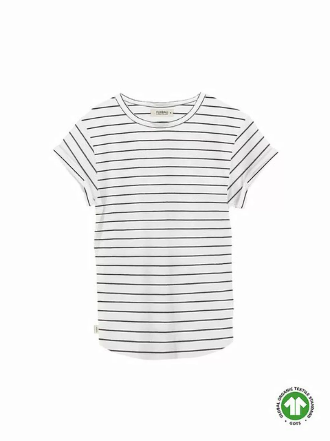 FUXBAU T-Shirt Frauen Streifenshirt - navy weiss navy Streifen günstig online kaufen