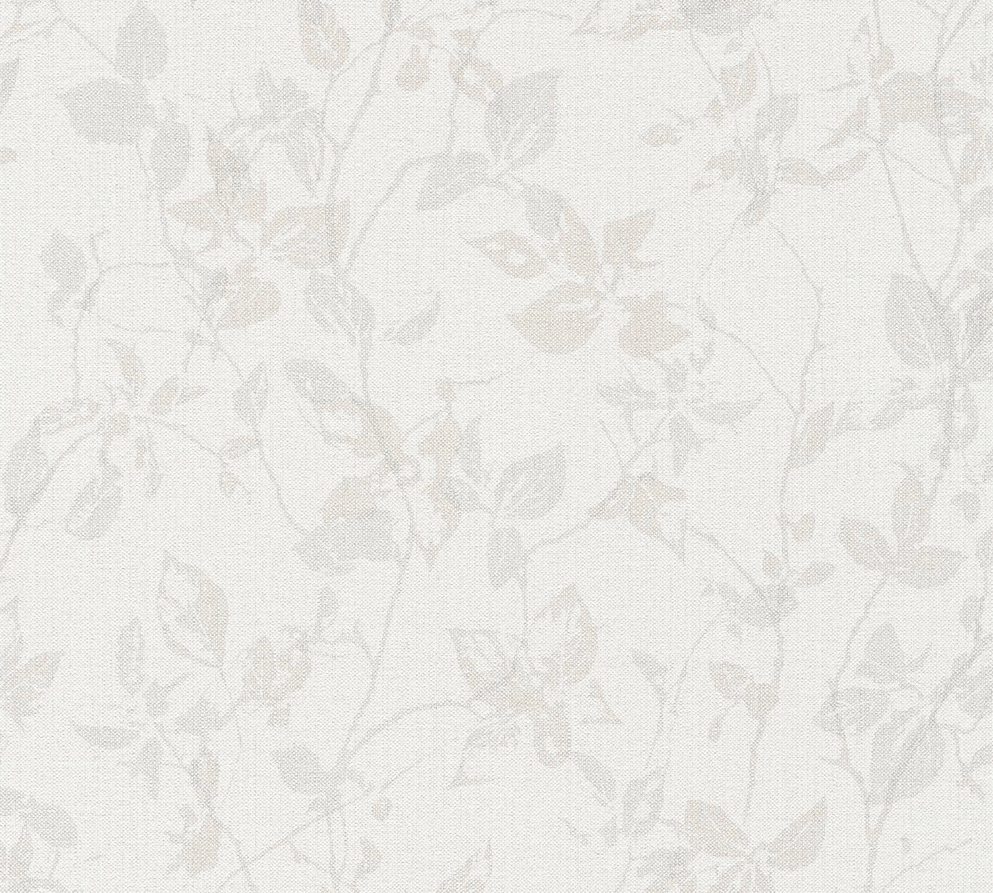 Mustertapete Livingwalls Hygge in Beige Creme Grau - 363975 günstig online kaufen