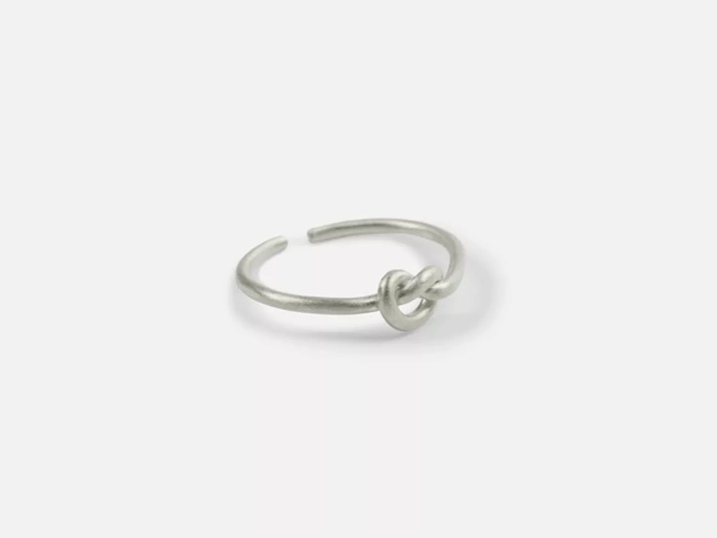 Ring Mit Knoten // Silber Und Gold günstig online kaufen