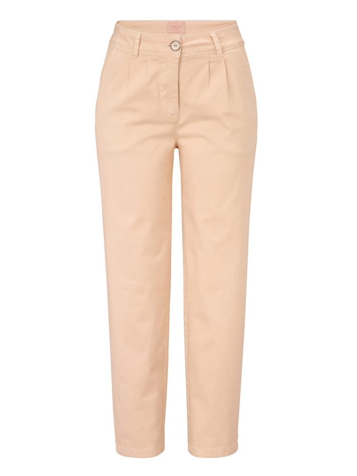 Bundfaltenhose SIENNA Beige günstig online kaufen