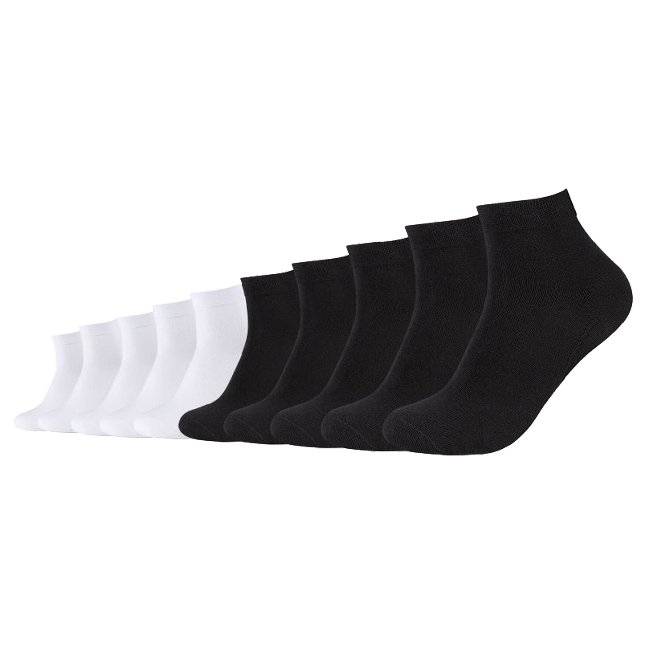 Camano Unisex Socken CA-Soft Organic Cotton Quarter 10er Pack günstig online kaufen