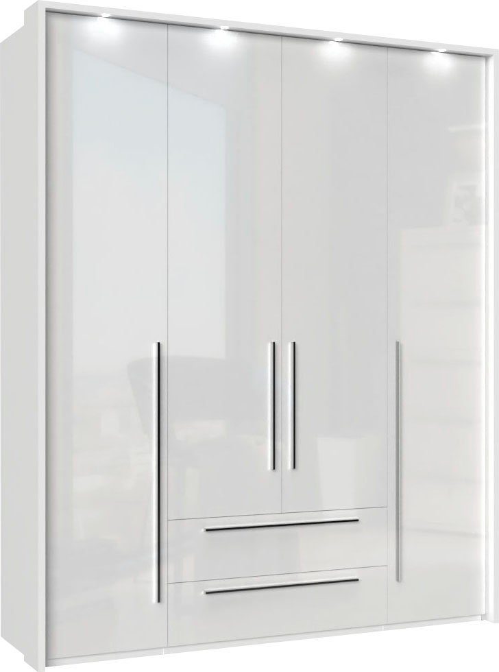 Places of Style Drehtürenschrank "Piano, inklusive Rahmen und Beleuchtung, günstig online kaufen