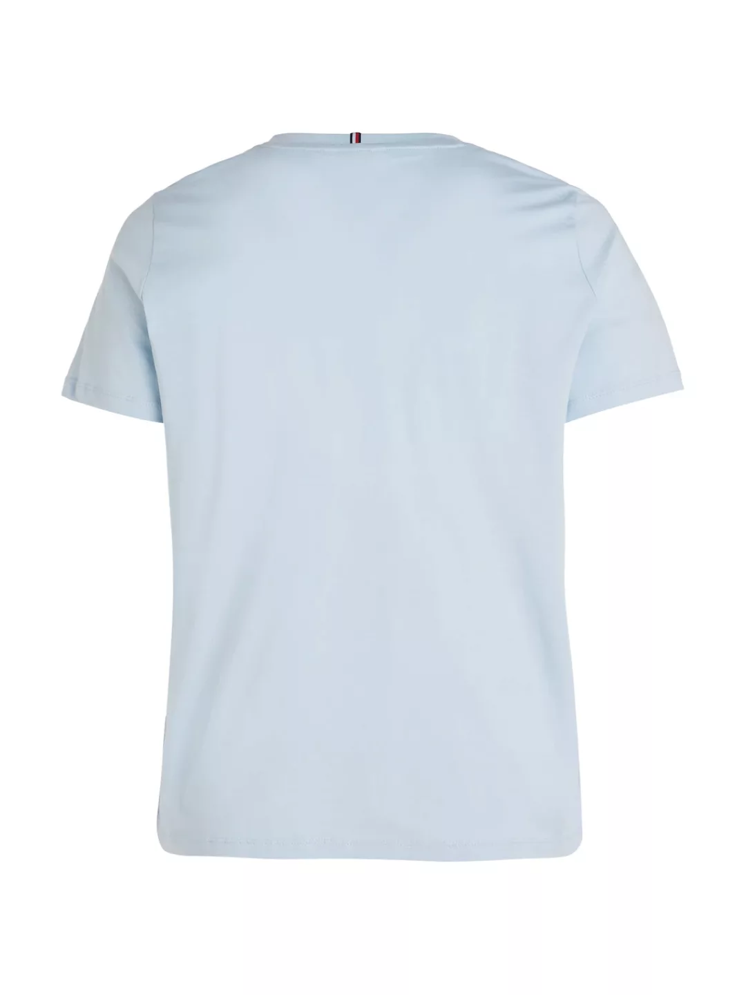 Tommy Hilfiger Curve T-Shirt "CRV REG C-NK SIGNATURE TEE SS", Große Größen günstig online kaufen