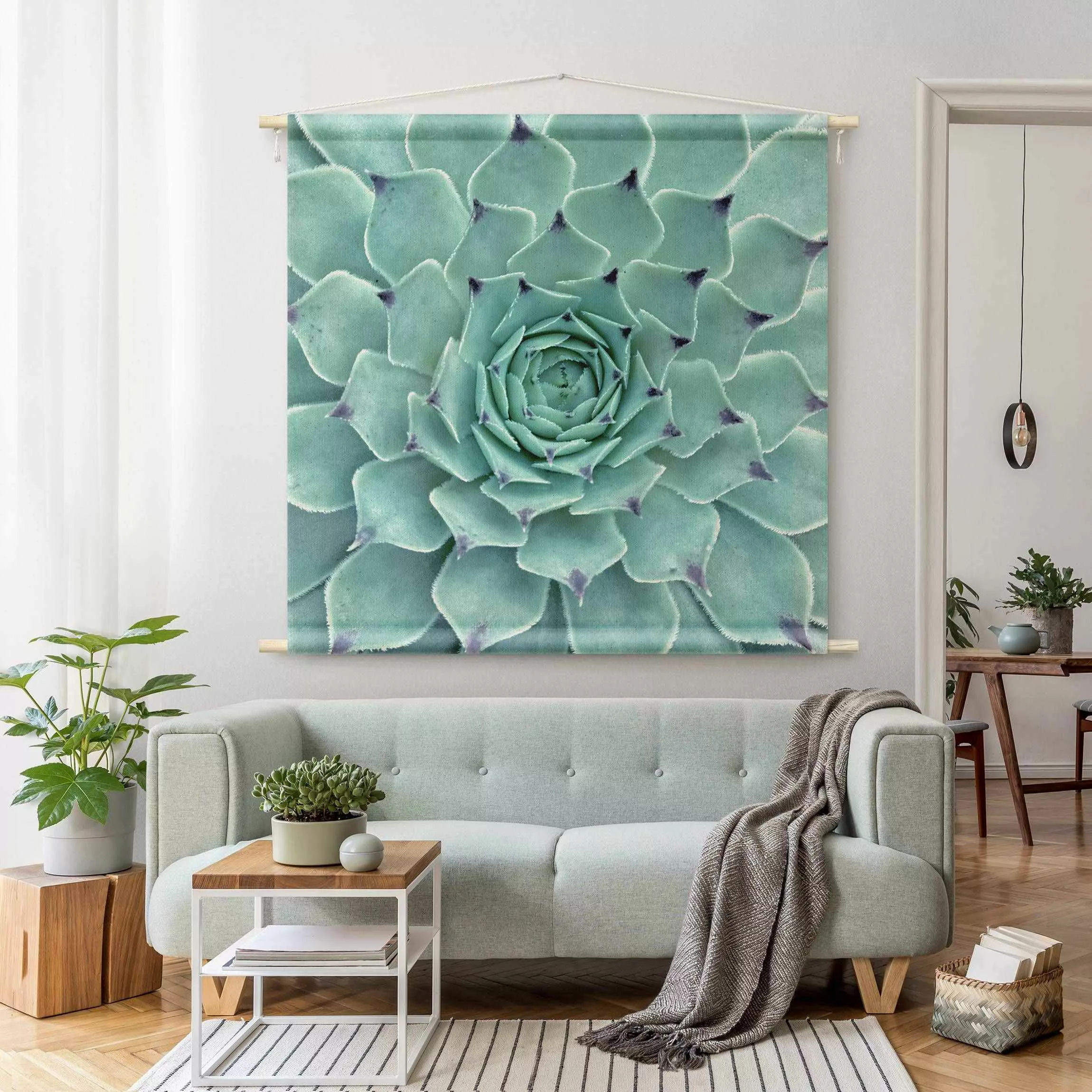 Wandteppich Kaktus Agave günstig online kaufen